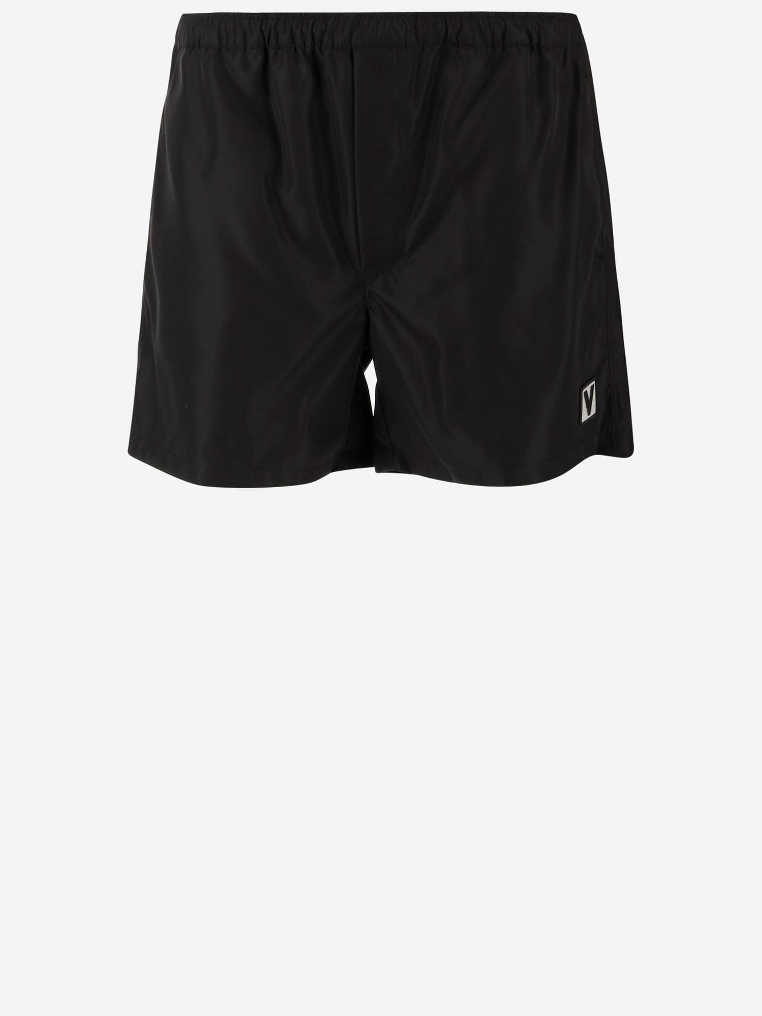 Valentino Black Nylon Swimming Shorts