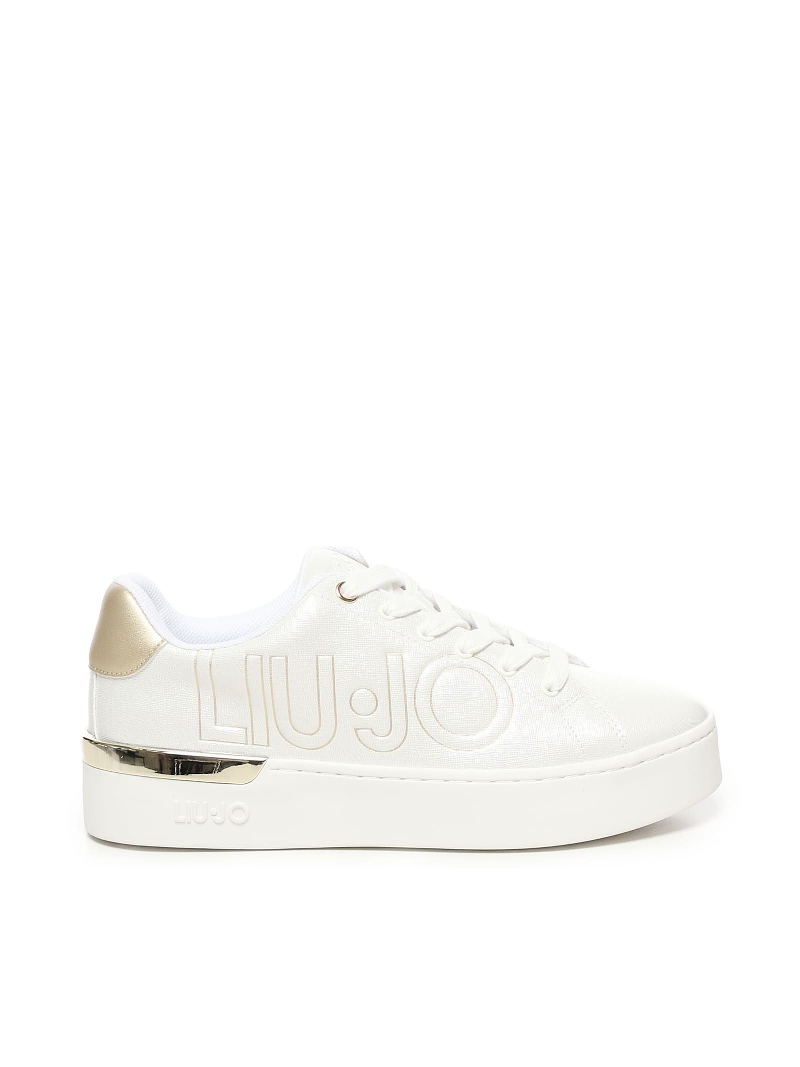 Liu-Jo Saffiano Trainer With Logo