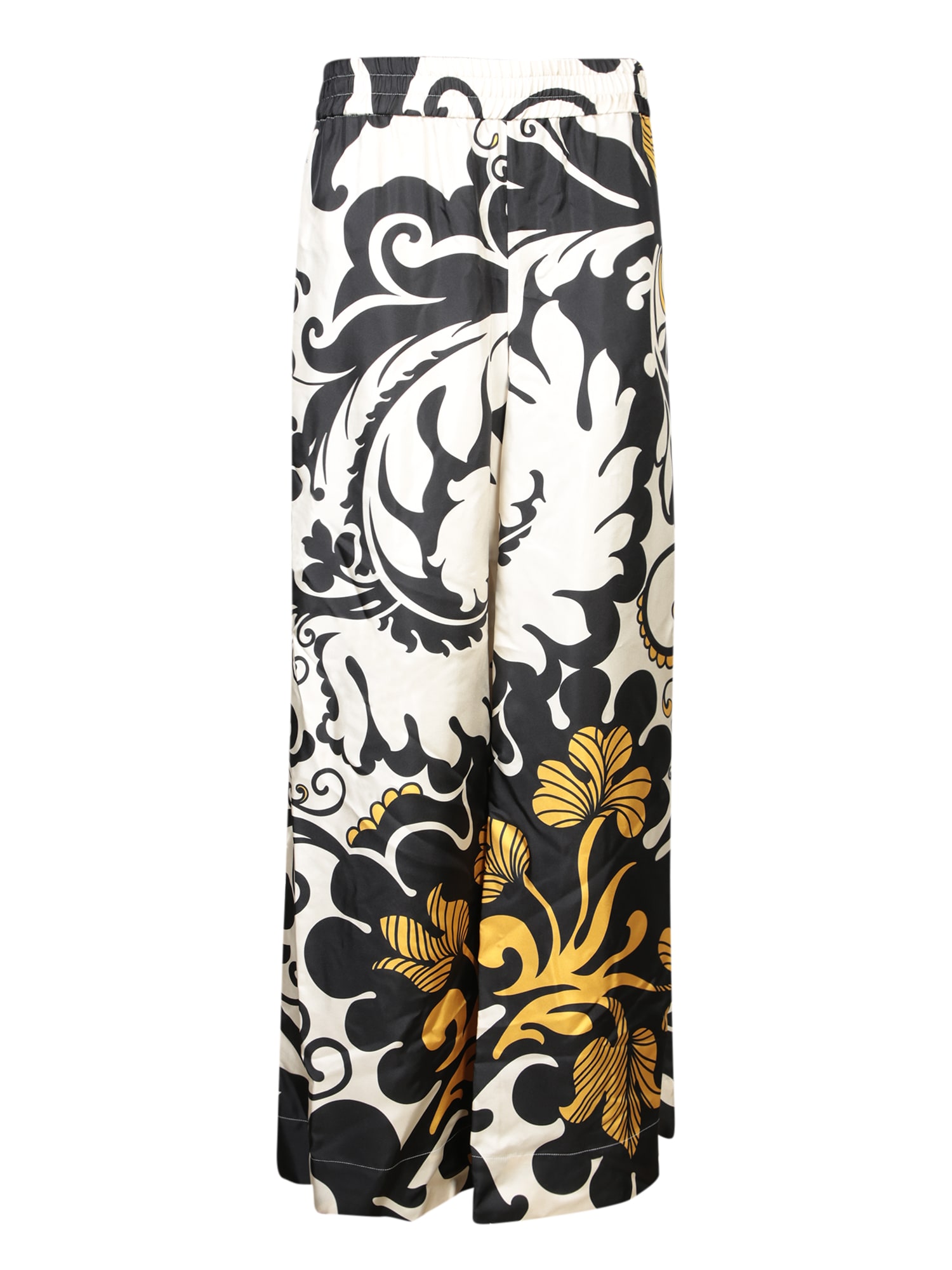 La DoubleJ Black And White Palazzo Pants
