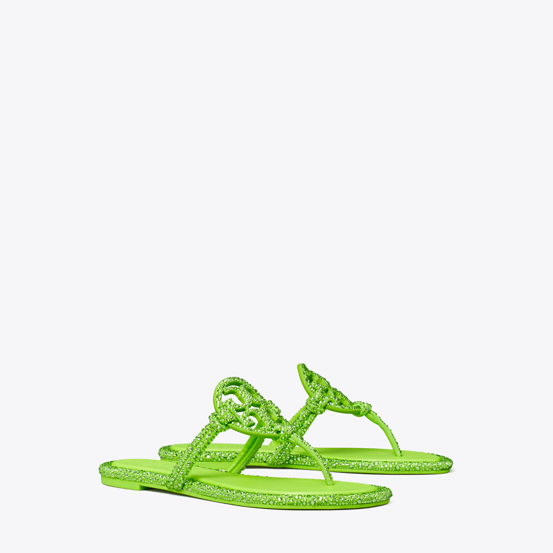 Tory Burch TB x BonBon Miller Knotted Crystal Sandal