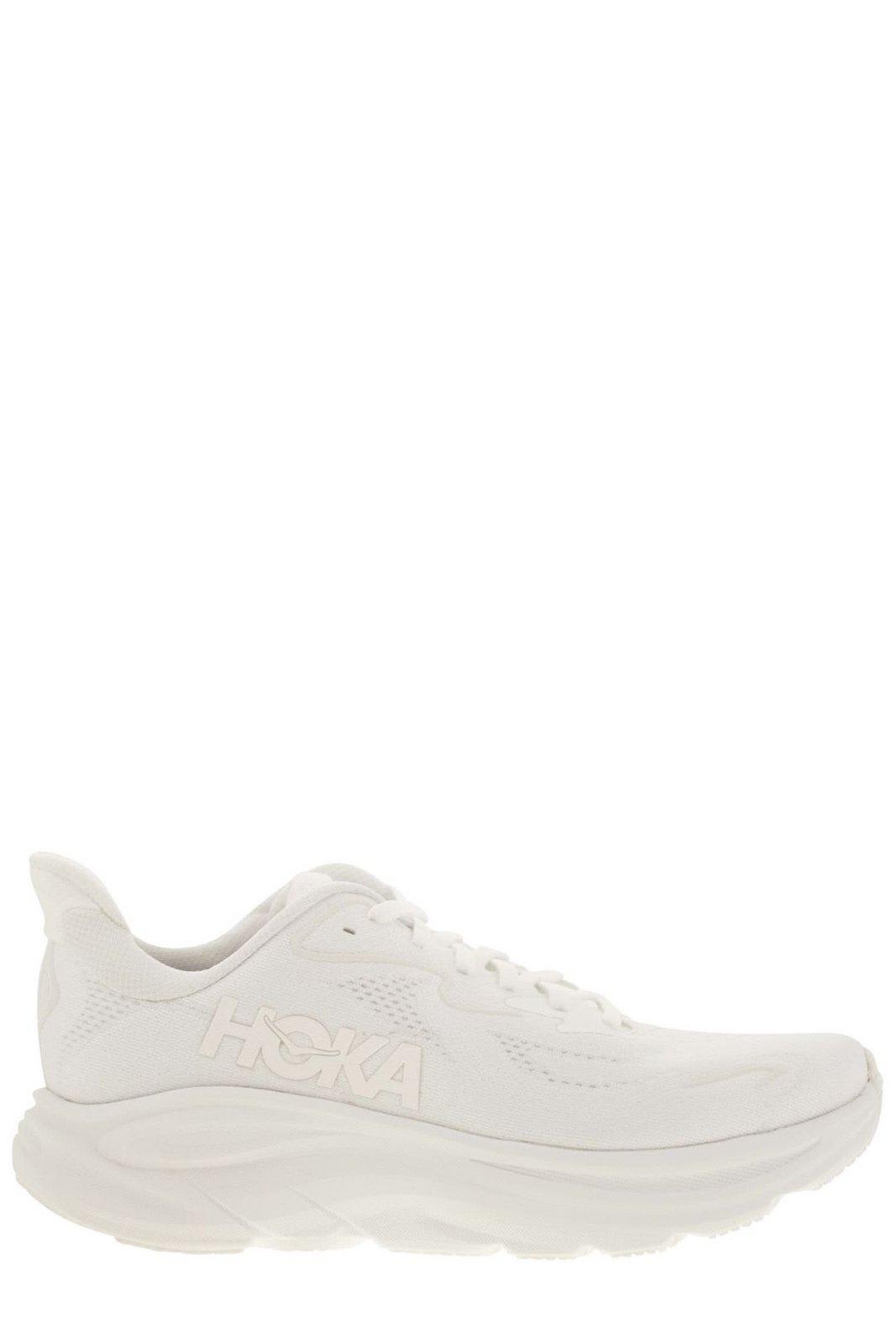 Hoka Logo Detailed Lace-up Sneakers