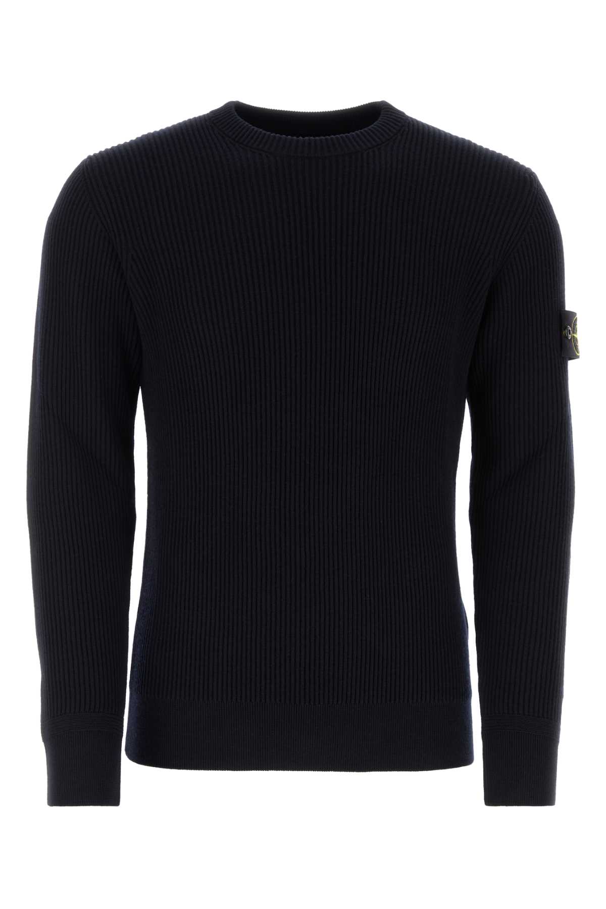 Stone Island Midnight Blue Wool Sweater