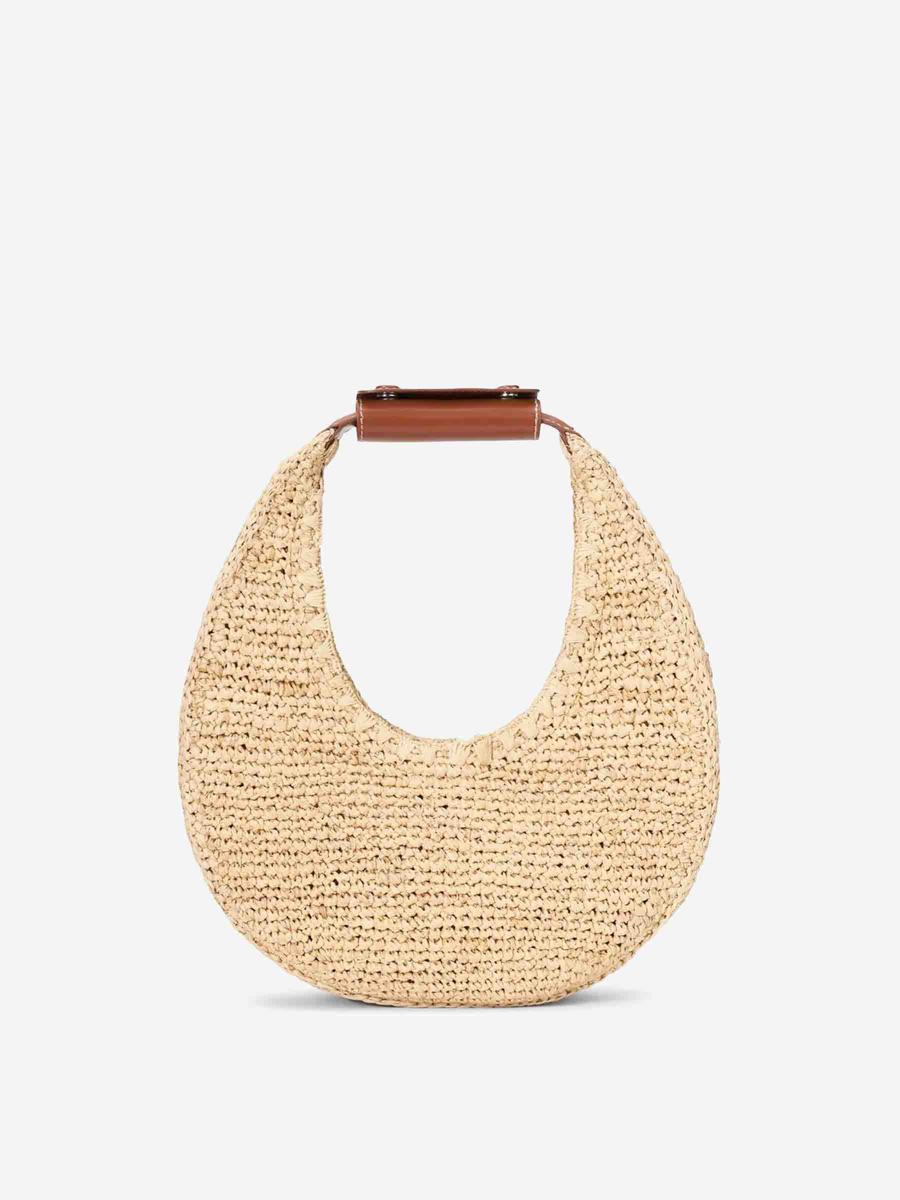 Staud Moon Raffia Bag