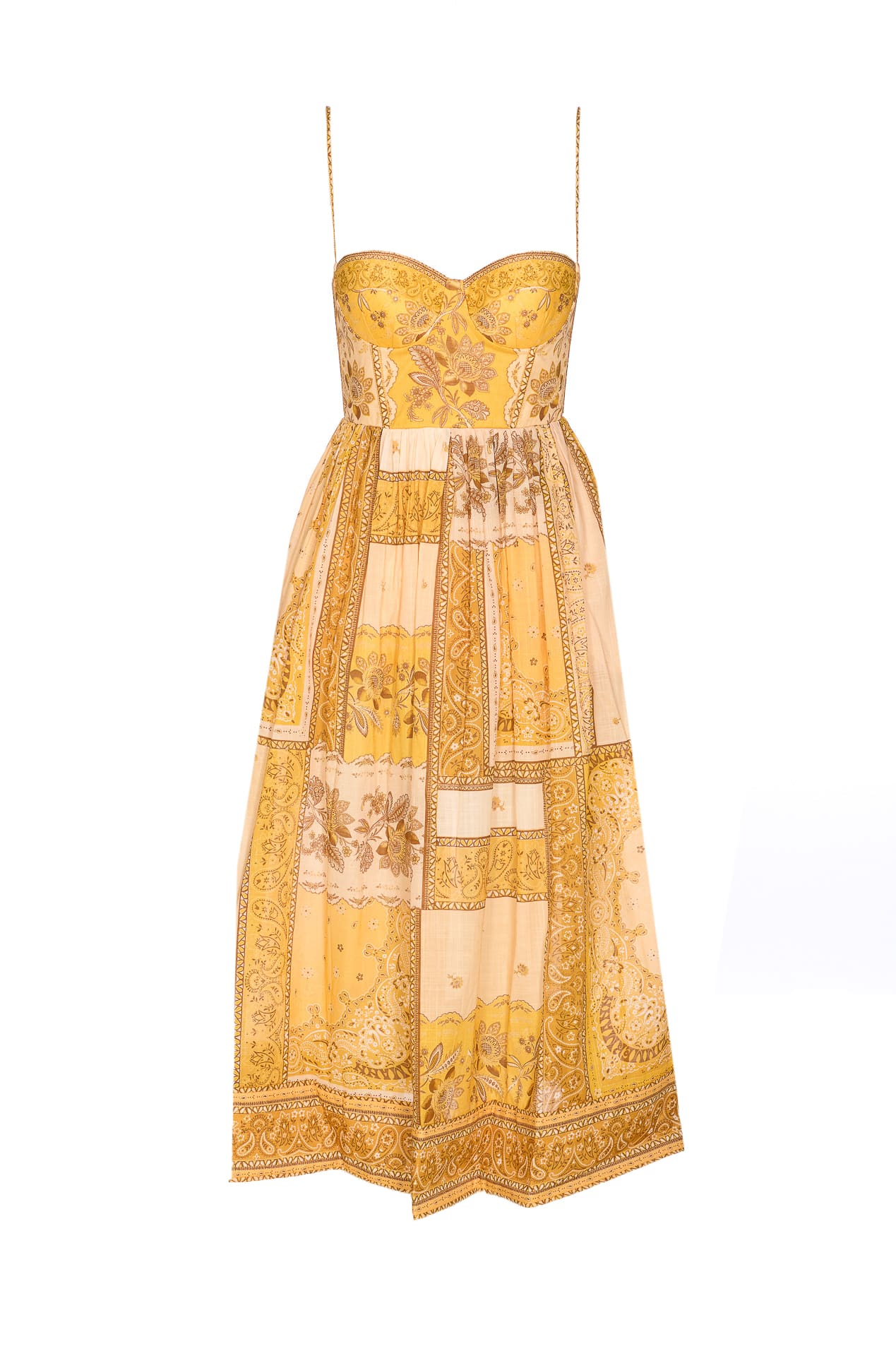 Zimmermann Lucky Corset Midi Dress