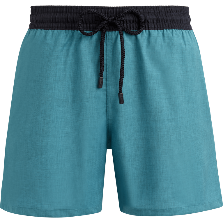 Vilebrequin Men Wool Swim Shorts Super 120's - Magnus - Blue - Size XL
