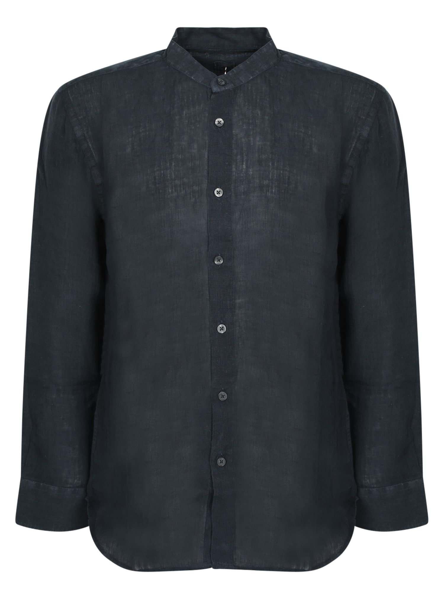 120% Lino Blue Linen Shirt