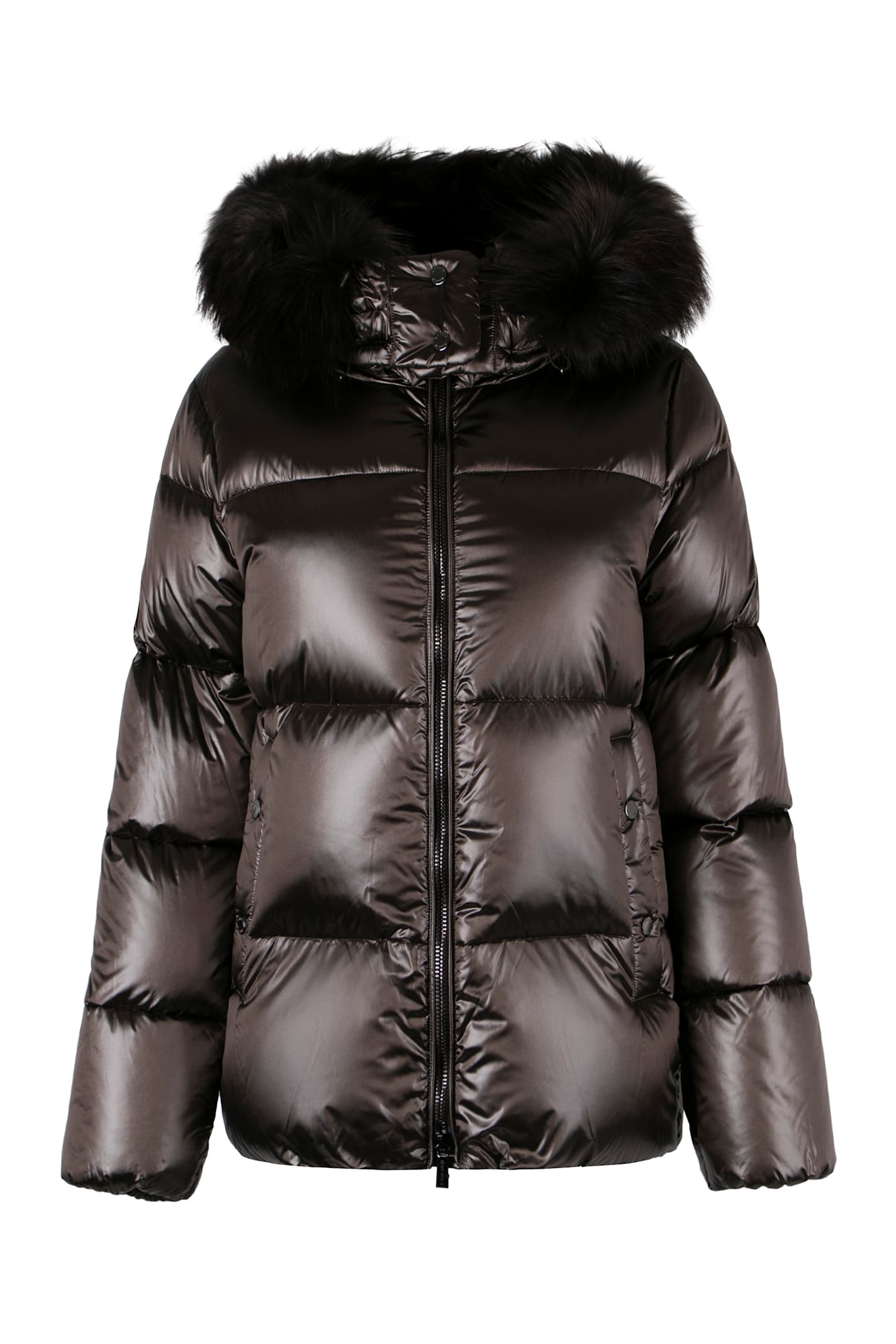 Moorer Melita Hooded Short Down Jacket