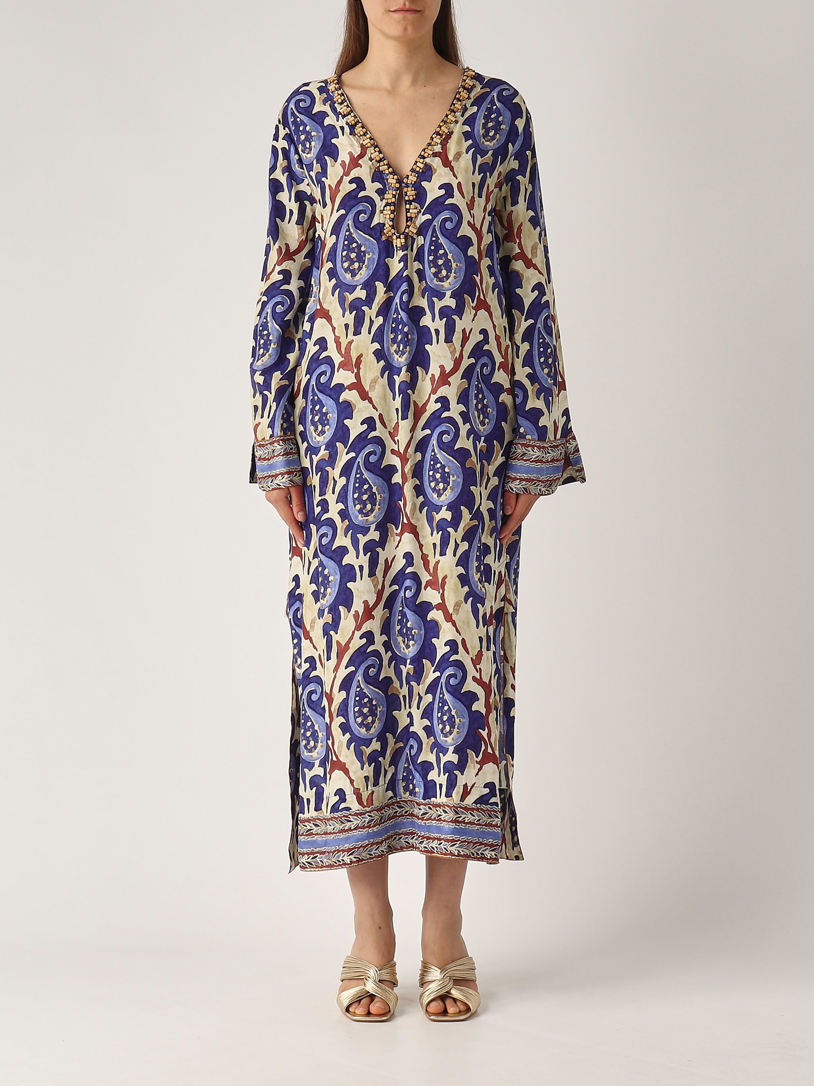 Malìparmi Abito Mirtle Paisley Dress