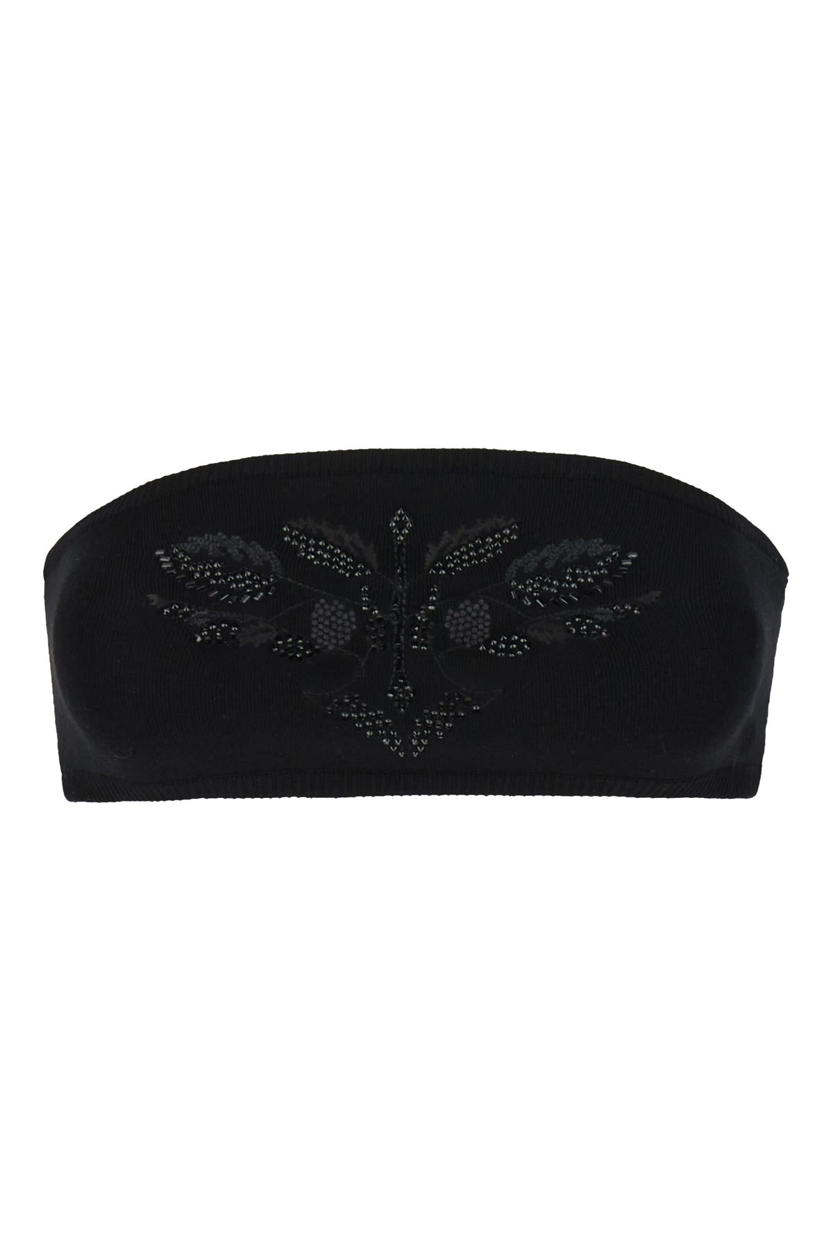 Max Mara Pianoforte Black Viscose Blend Top