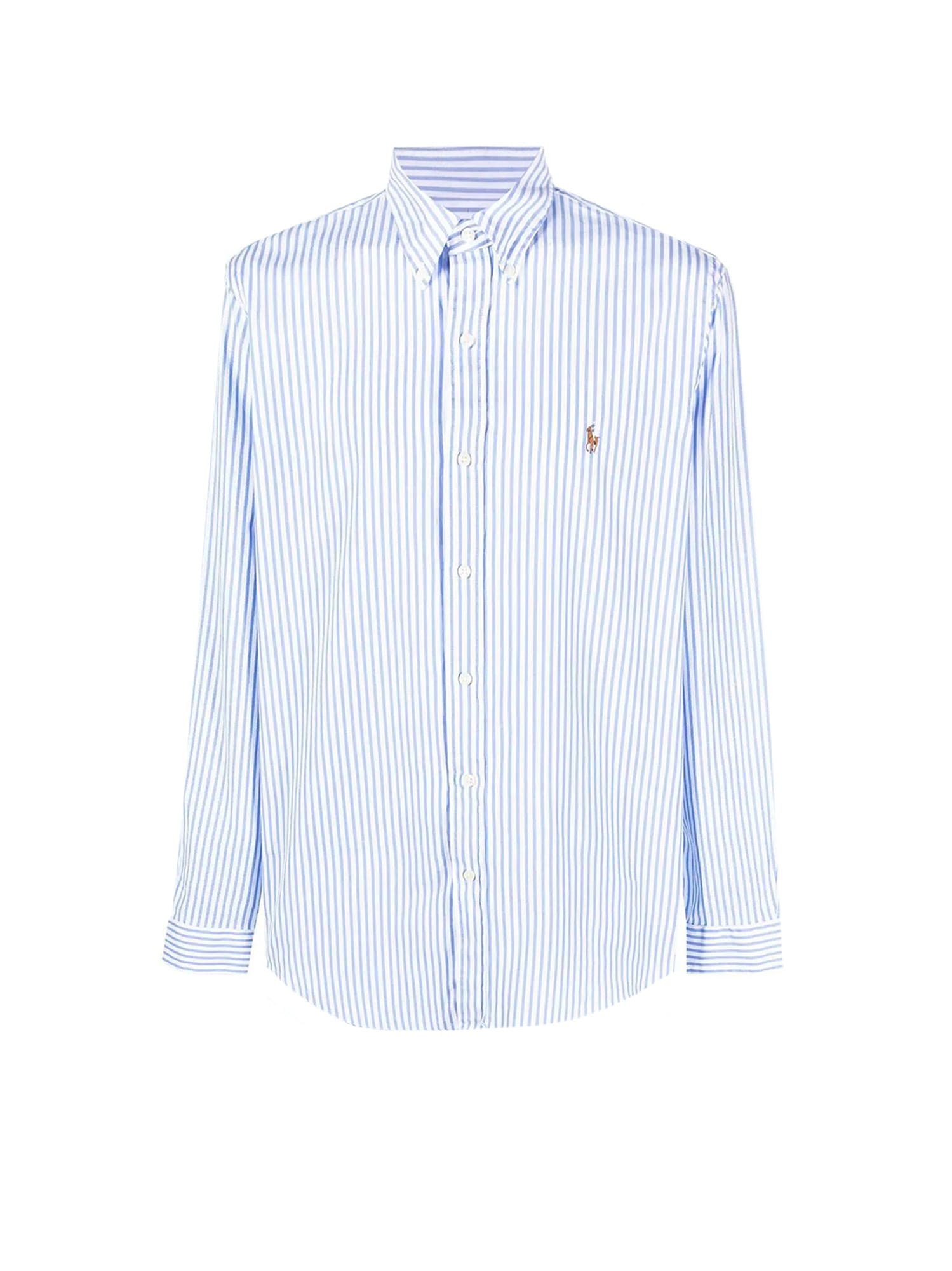 Ralph Lauren Stretch Oxford Long Sleeve Sport Shirt