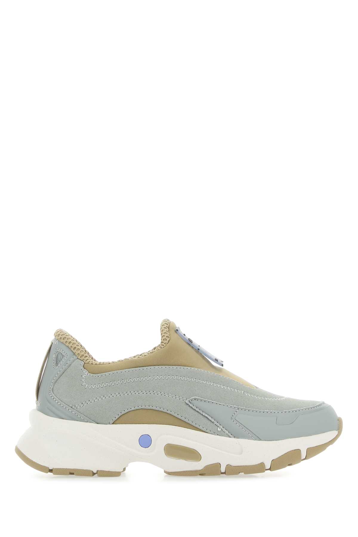 McQ Alexander McQueen Multicolor Fabric And Suede Aratana 2.0 Slip Ons