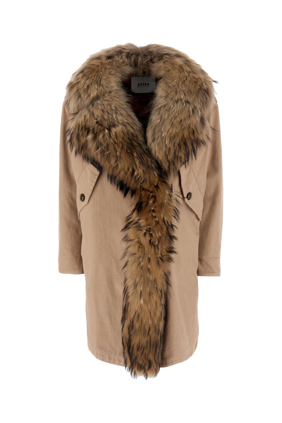 Bazar Deluxe Biscuit Stretch Cotton Parka