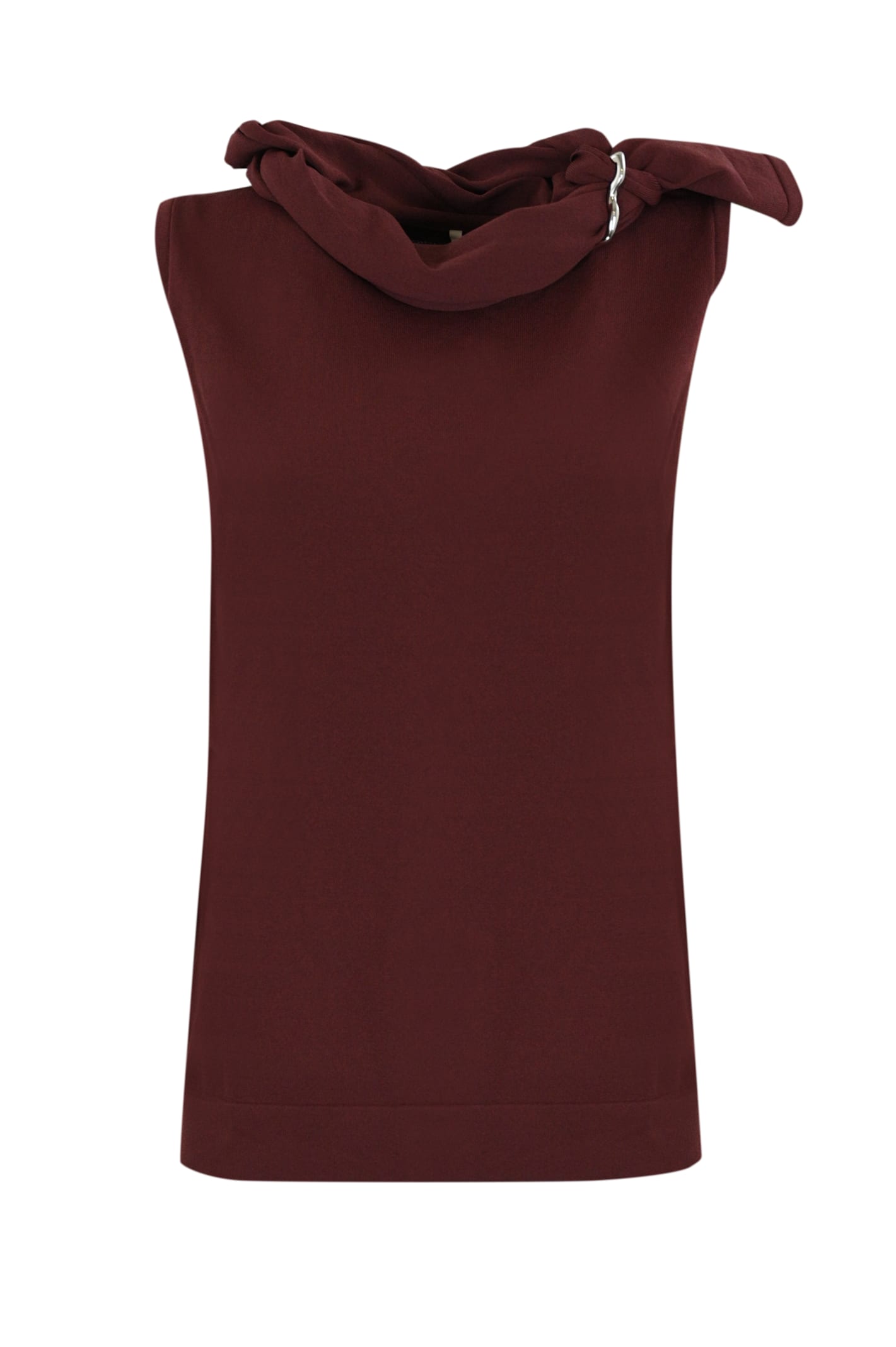 Liviana Conti Top With Scarf