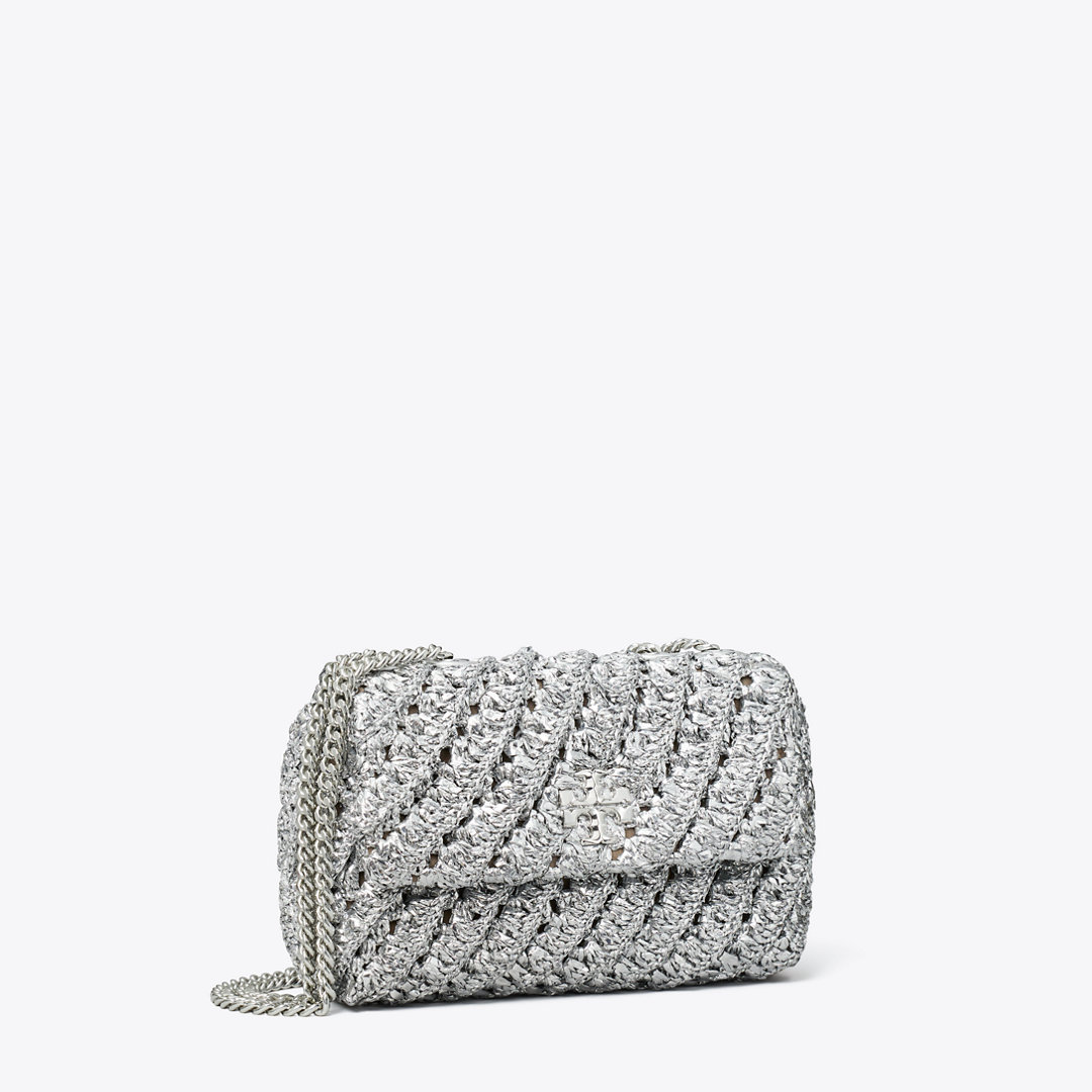 Tory Burch Small Kira Woven Shoulder Bag