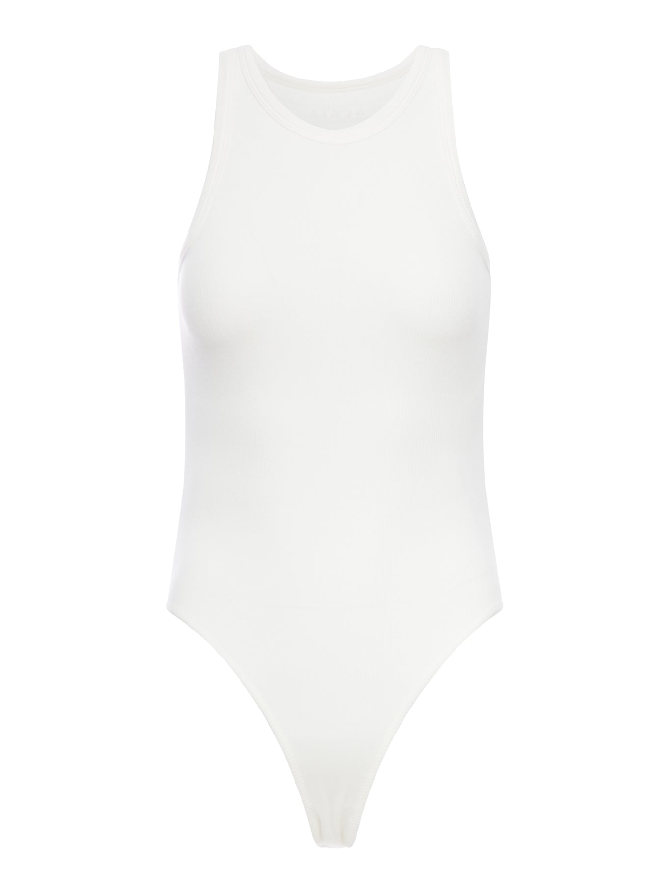 RIBBED KNIT TANK TOP BODYSUIT - Alaia - Woman