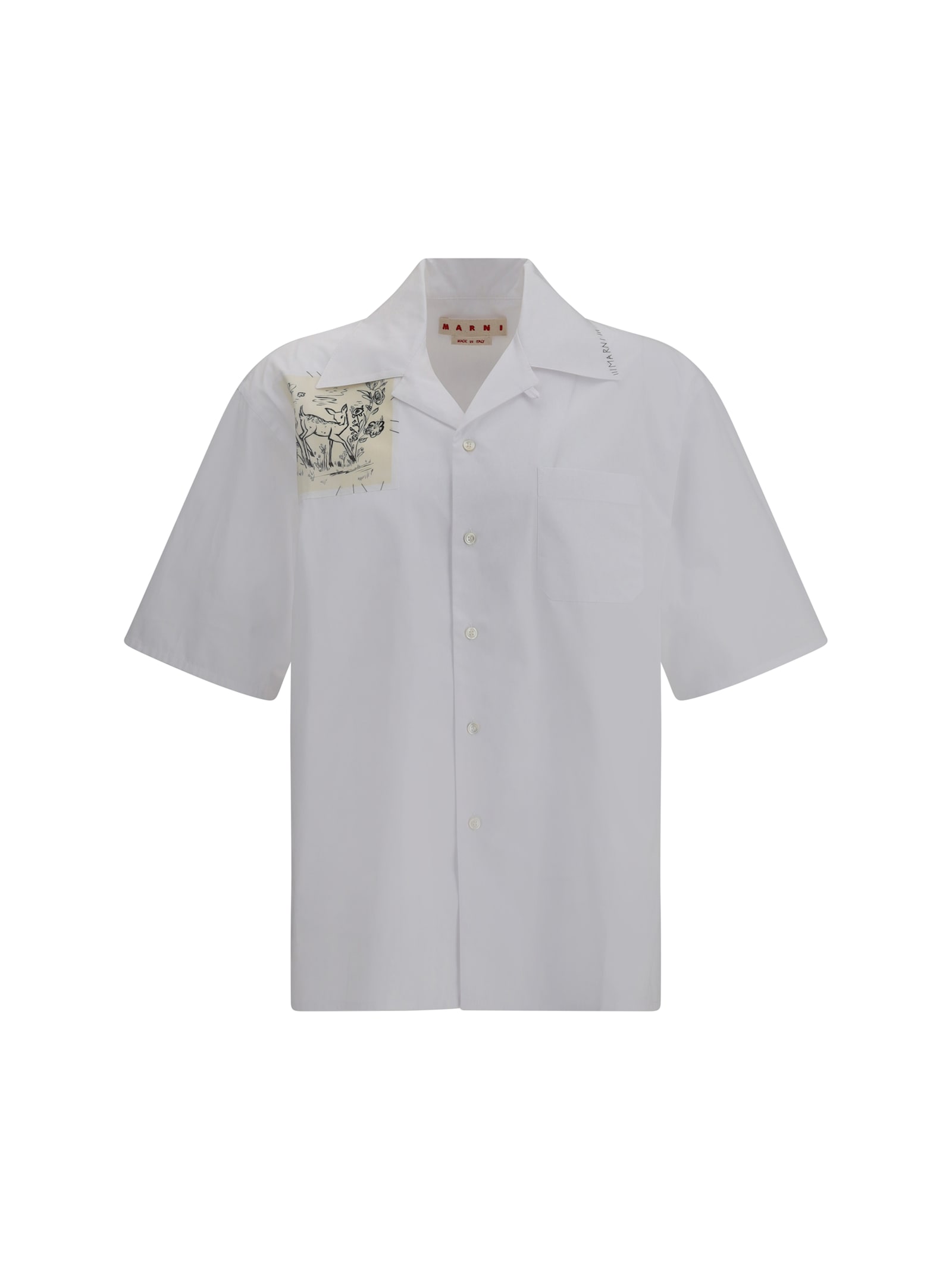 Marni Shirt With Applied Print