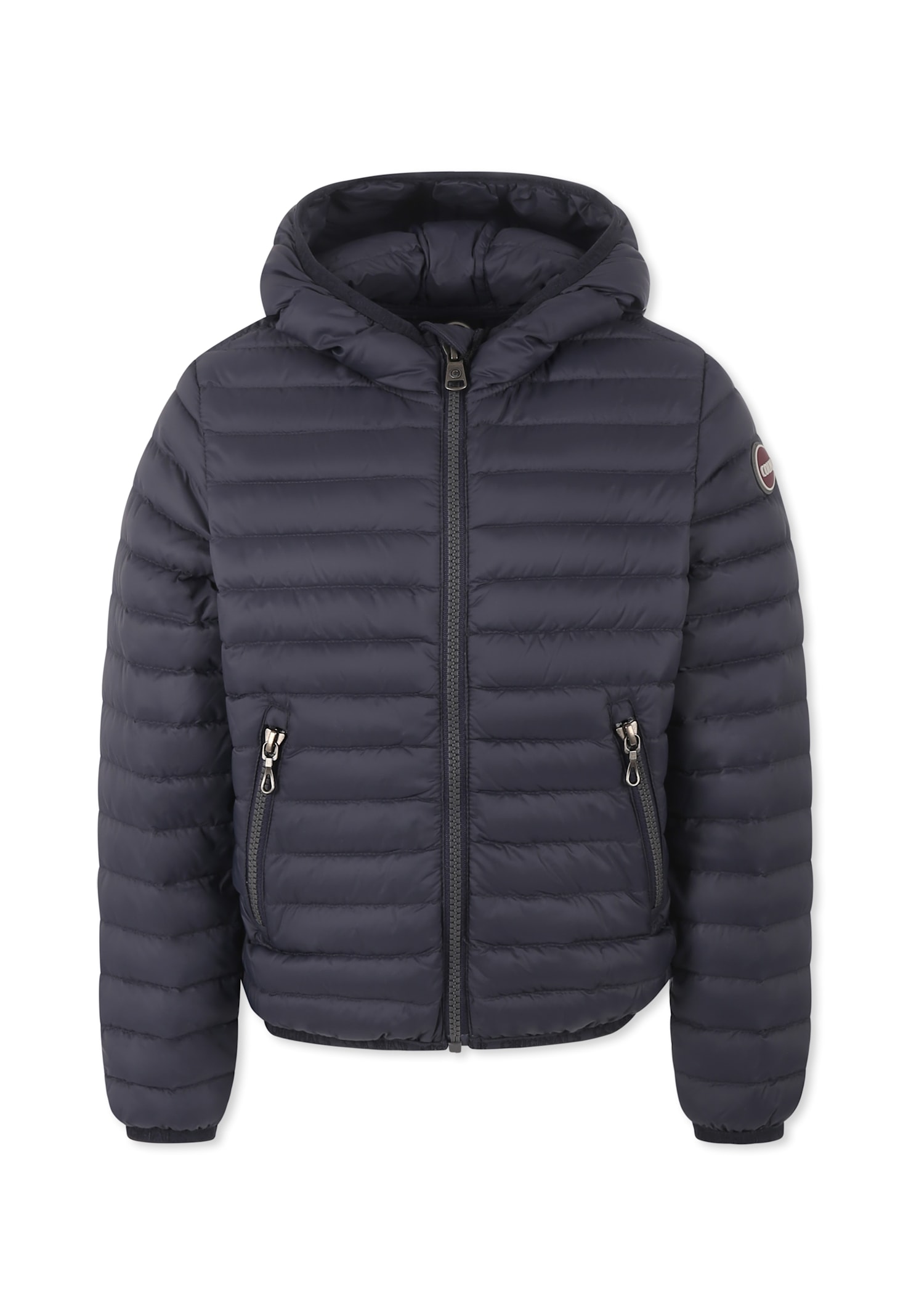Colmar Blue Down Jacket For Boy With Logo