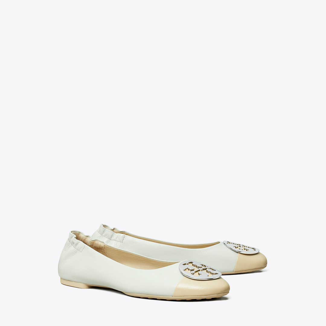 Tory Burch Claire Cap-Toe Ballet