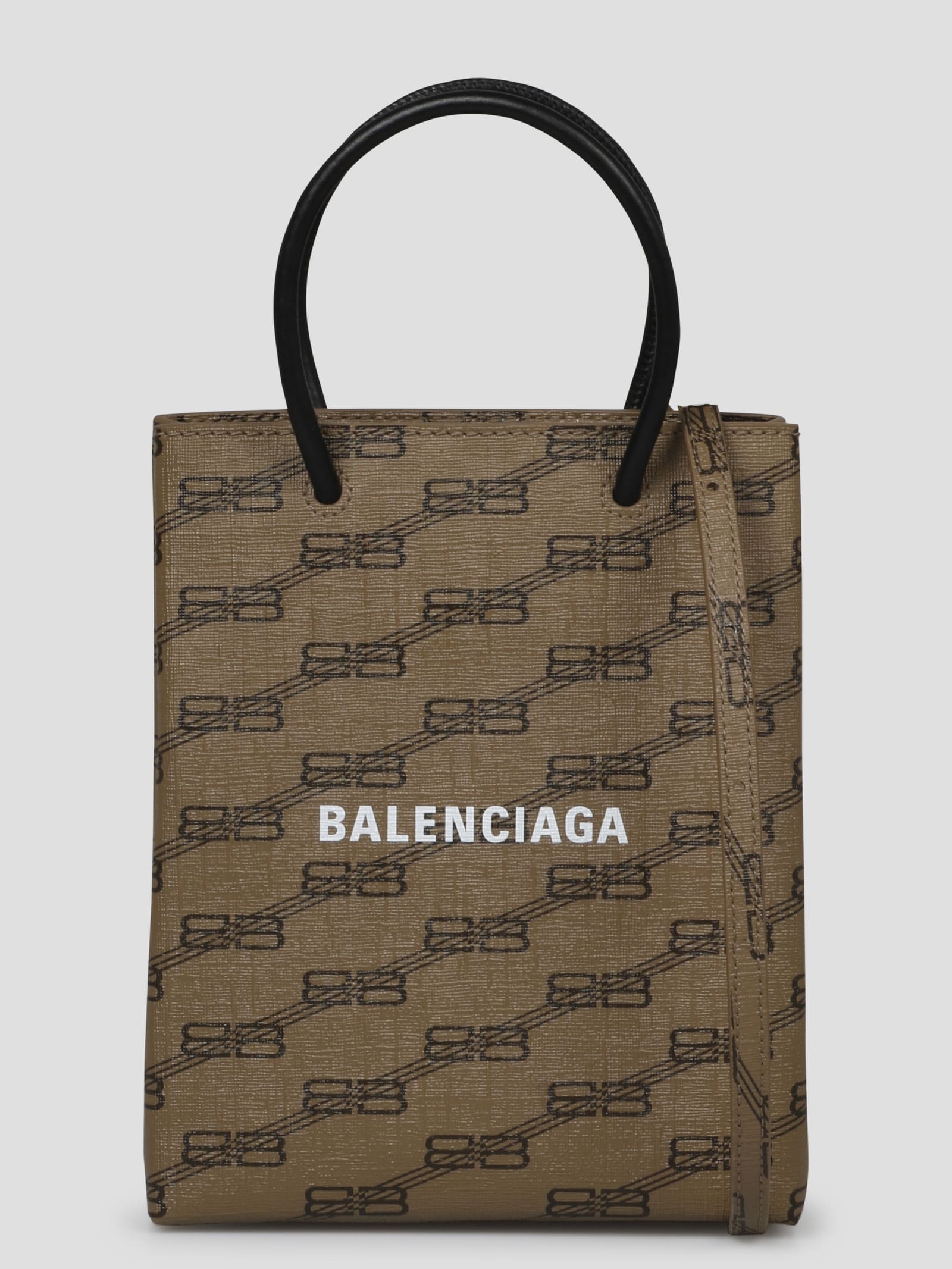 Balenciaga Printed Canvas Phone Case