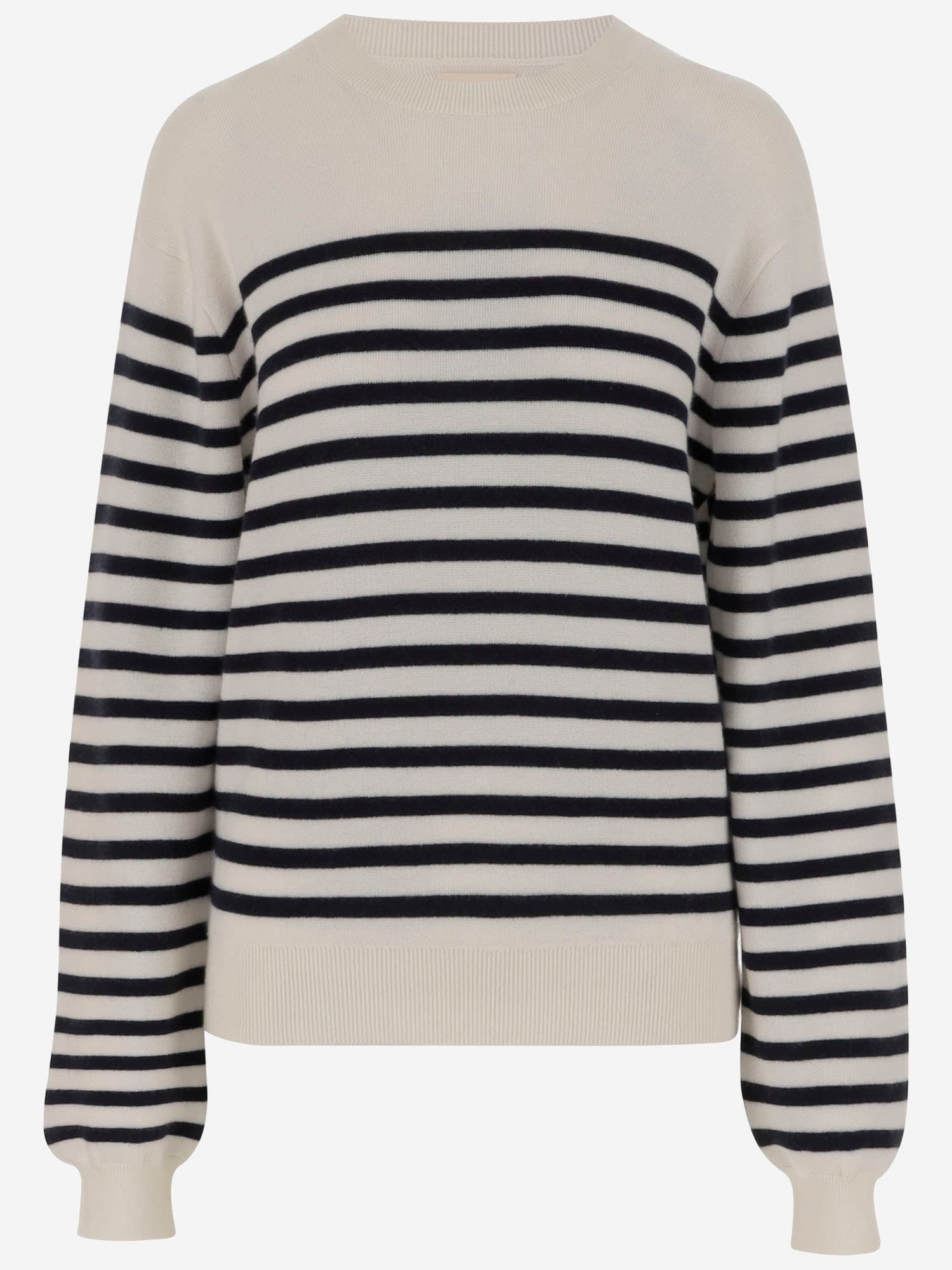 Khaite Purple Stretch Cashmere Sweater
