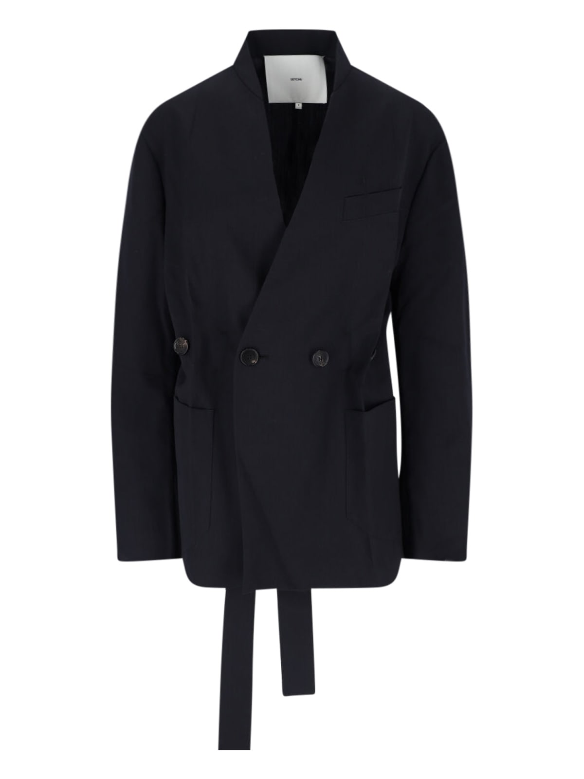 Setchu Double-breasted Blazer