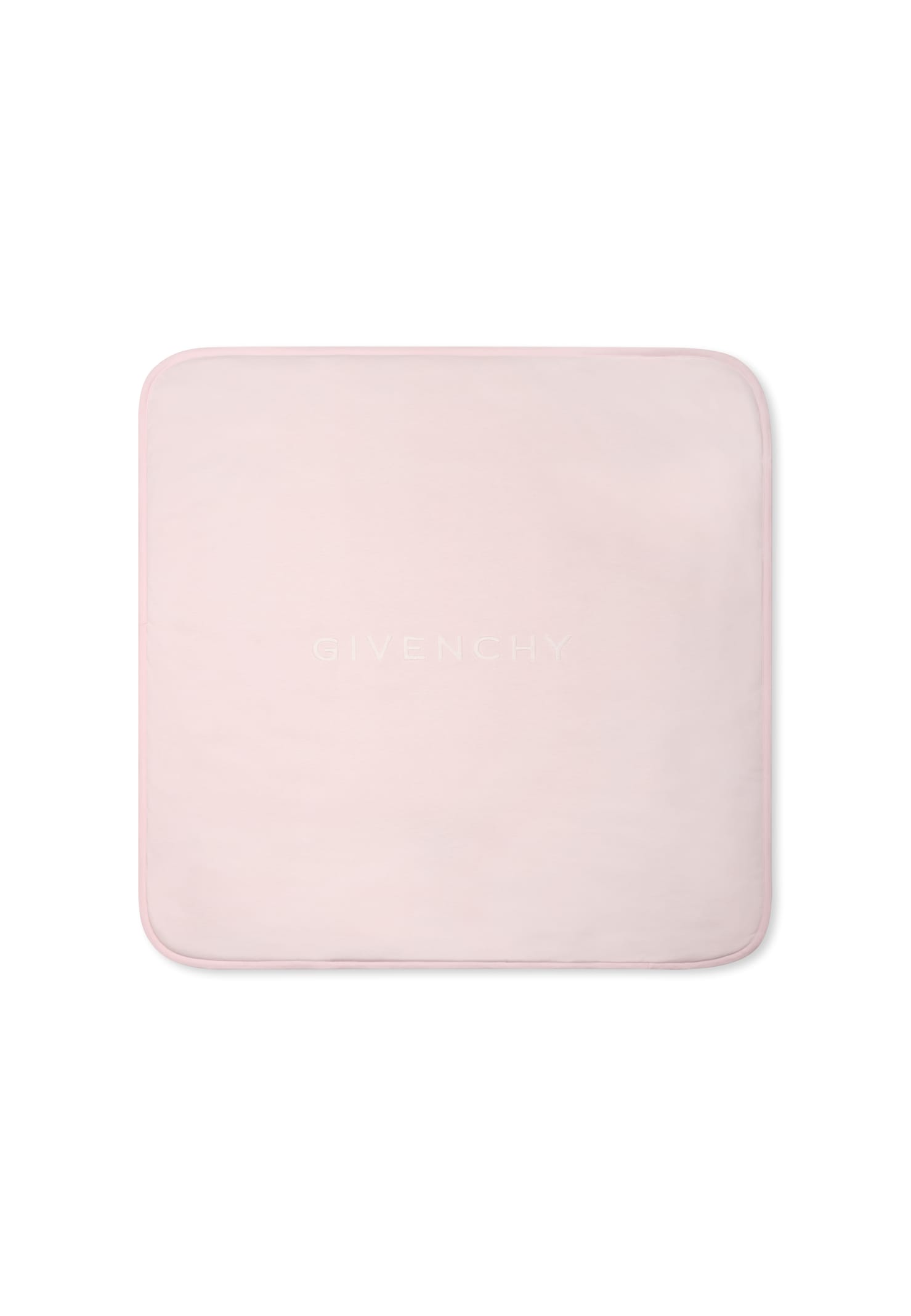 Givenchy Pink Blanket For Baby Girl With Logo