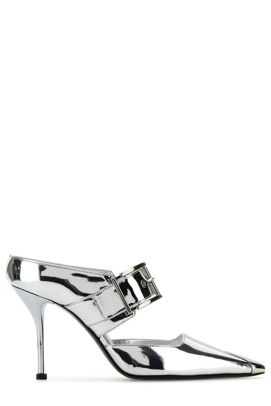 Alexander McQueen Pointed Toe Slip-on Pumps