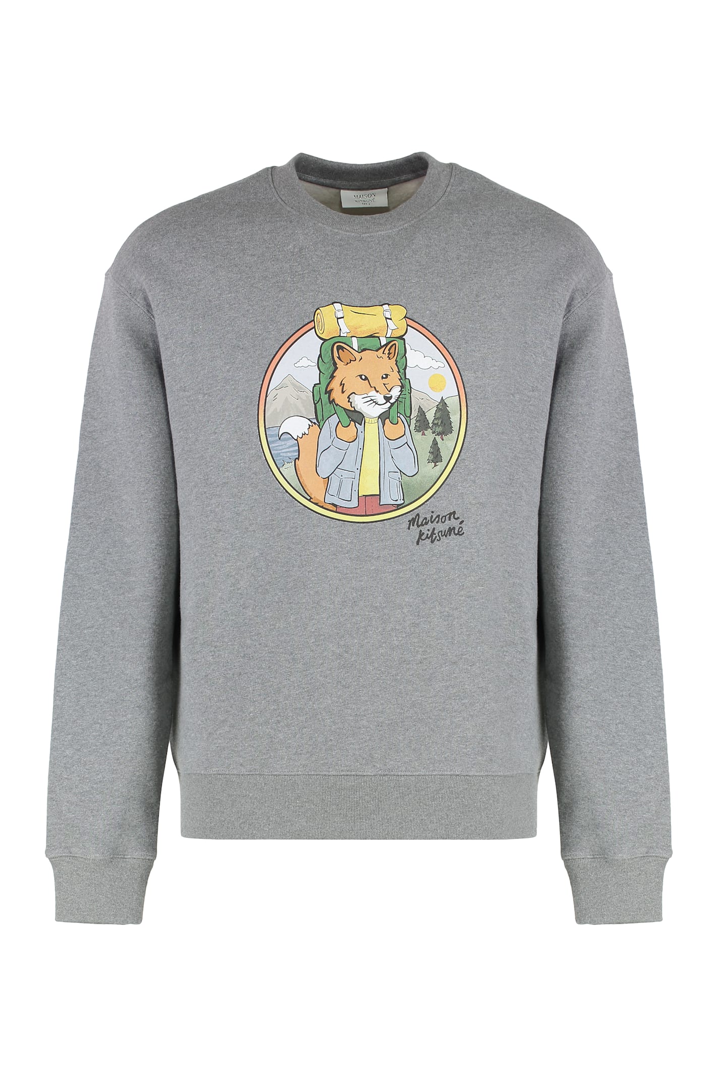 Maison Kitsuné 印花棉质卫衣