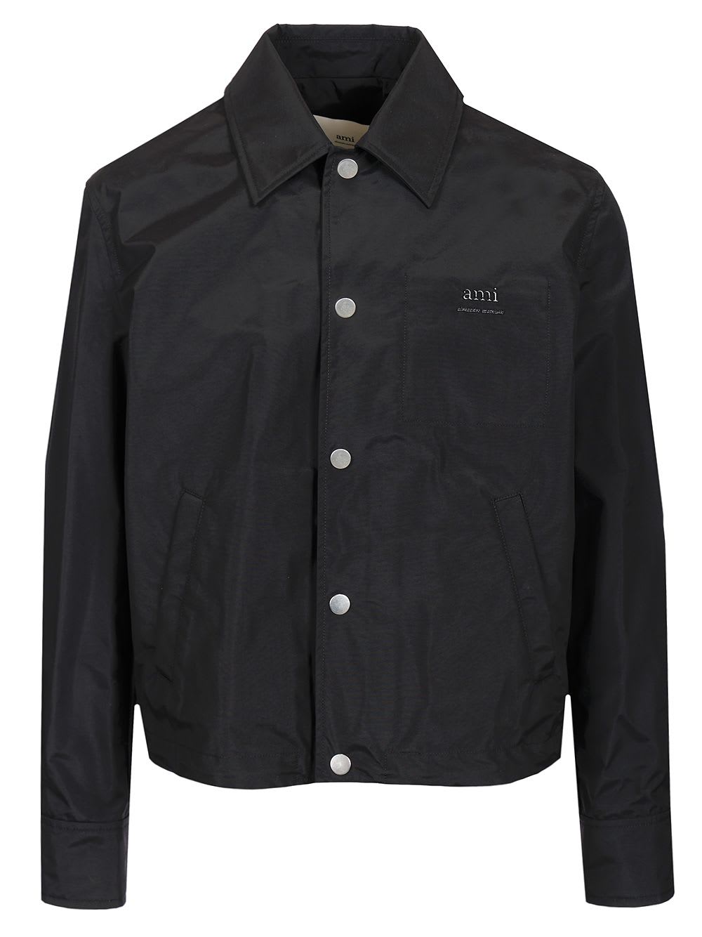 Ami Alexandre Mattiussi Nylon Bomber Jacket