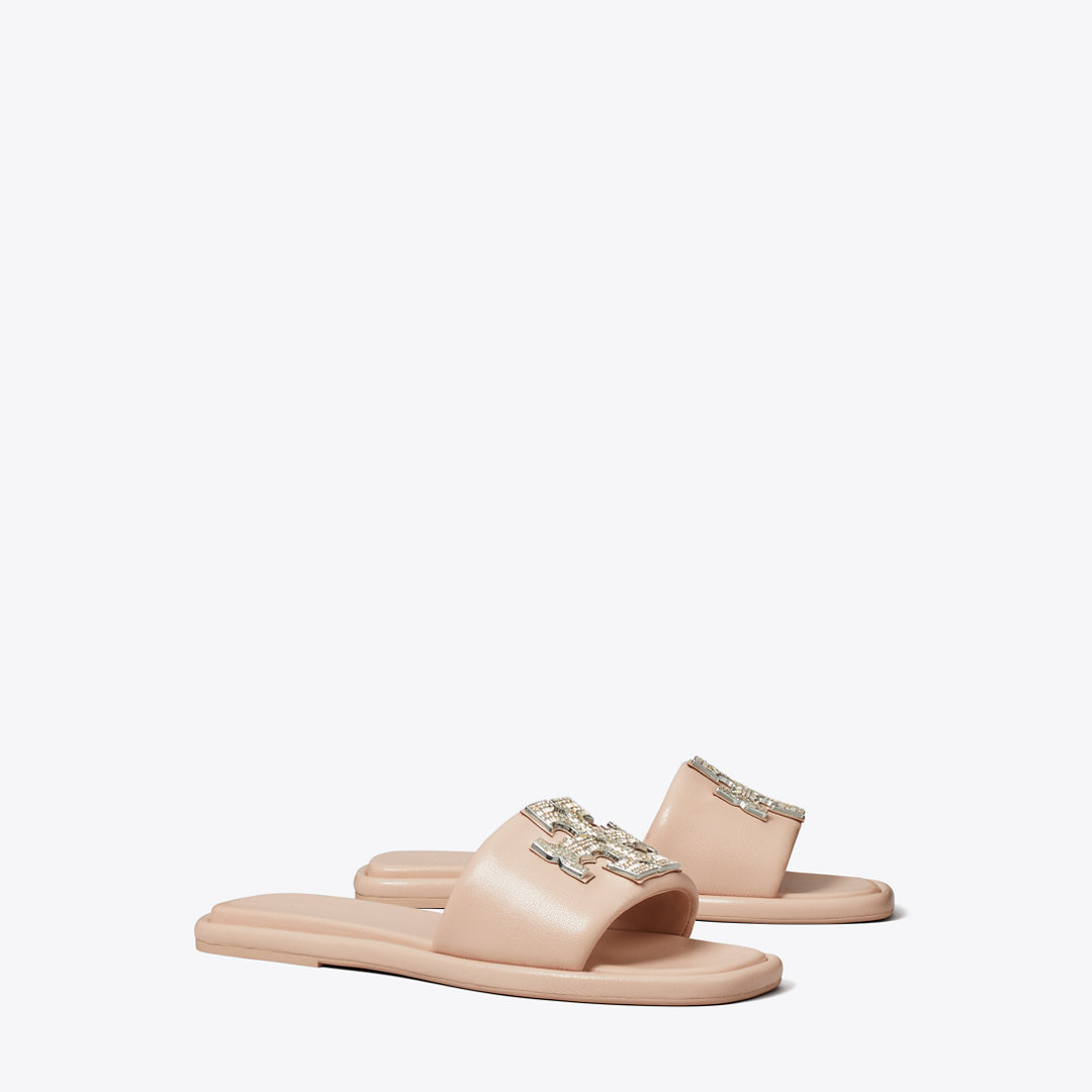 Tory Burch Double T Deco Sport Slide