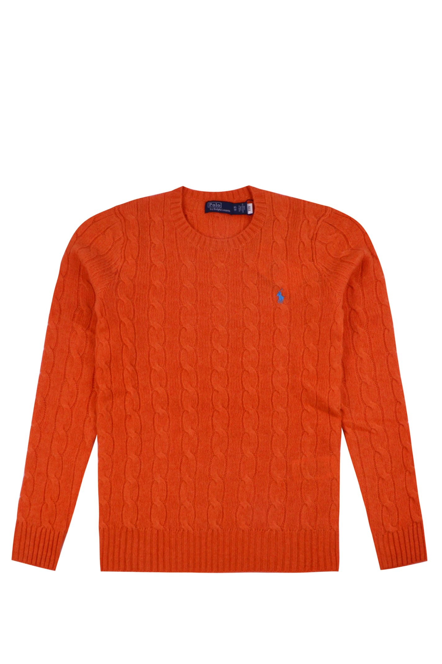 Polo Ralph Lauren Wool Blend Pullover With Embroidered Logo