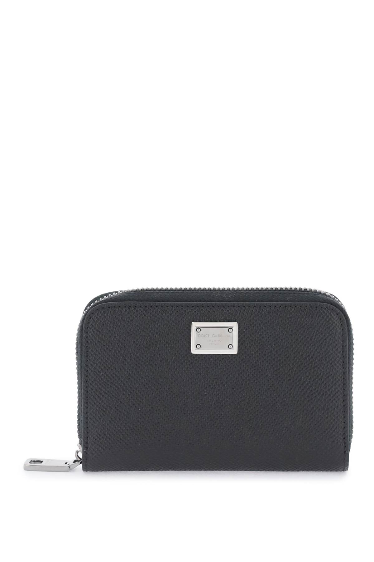 Dolce & Gabbana Logo Classic Plaque Zip-around Wallet