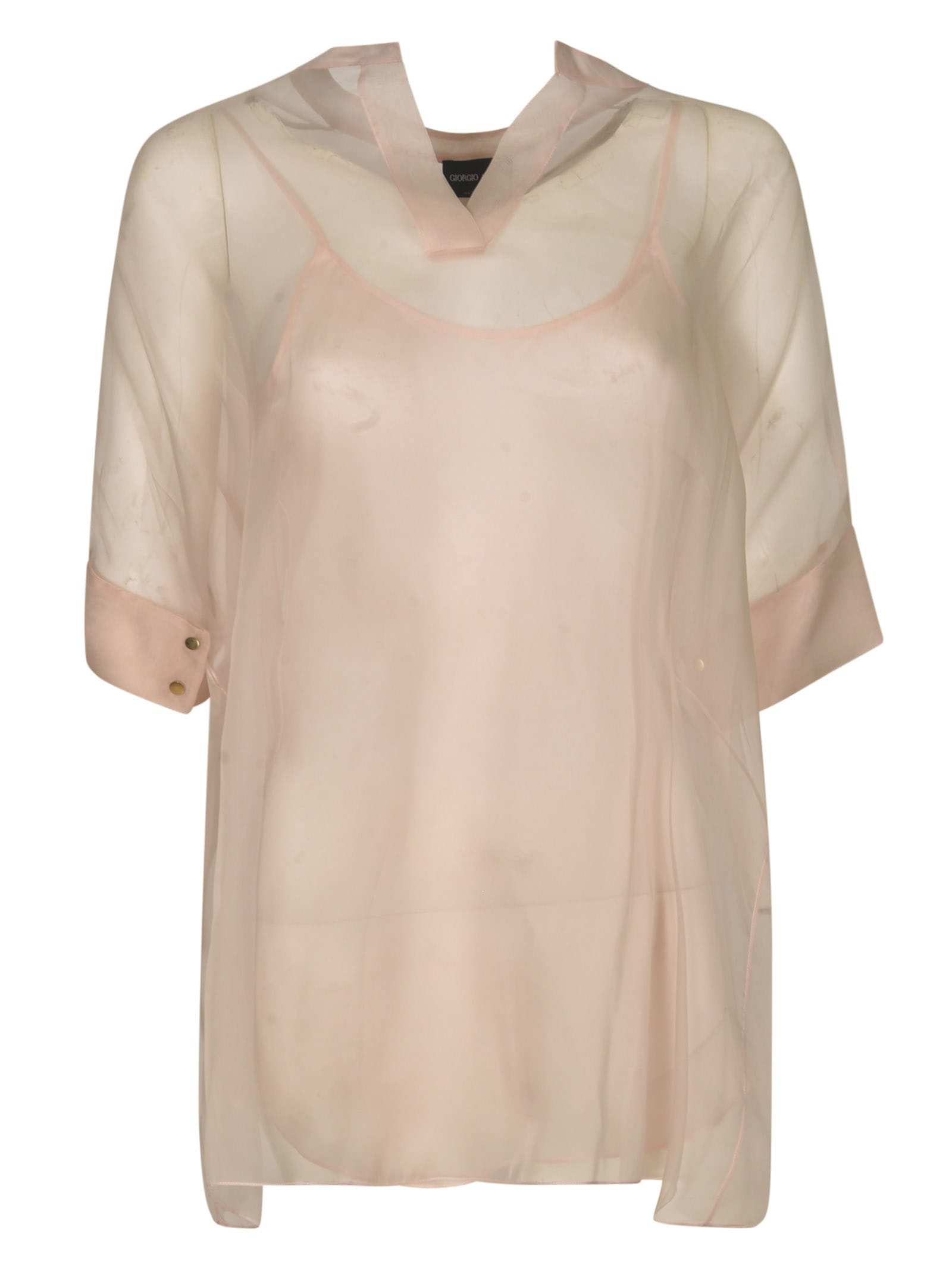 Giorgio Armani See-through Blouse