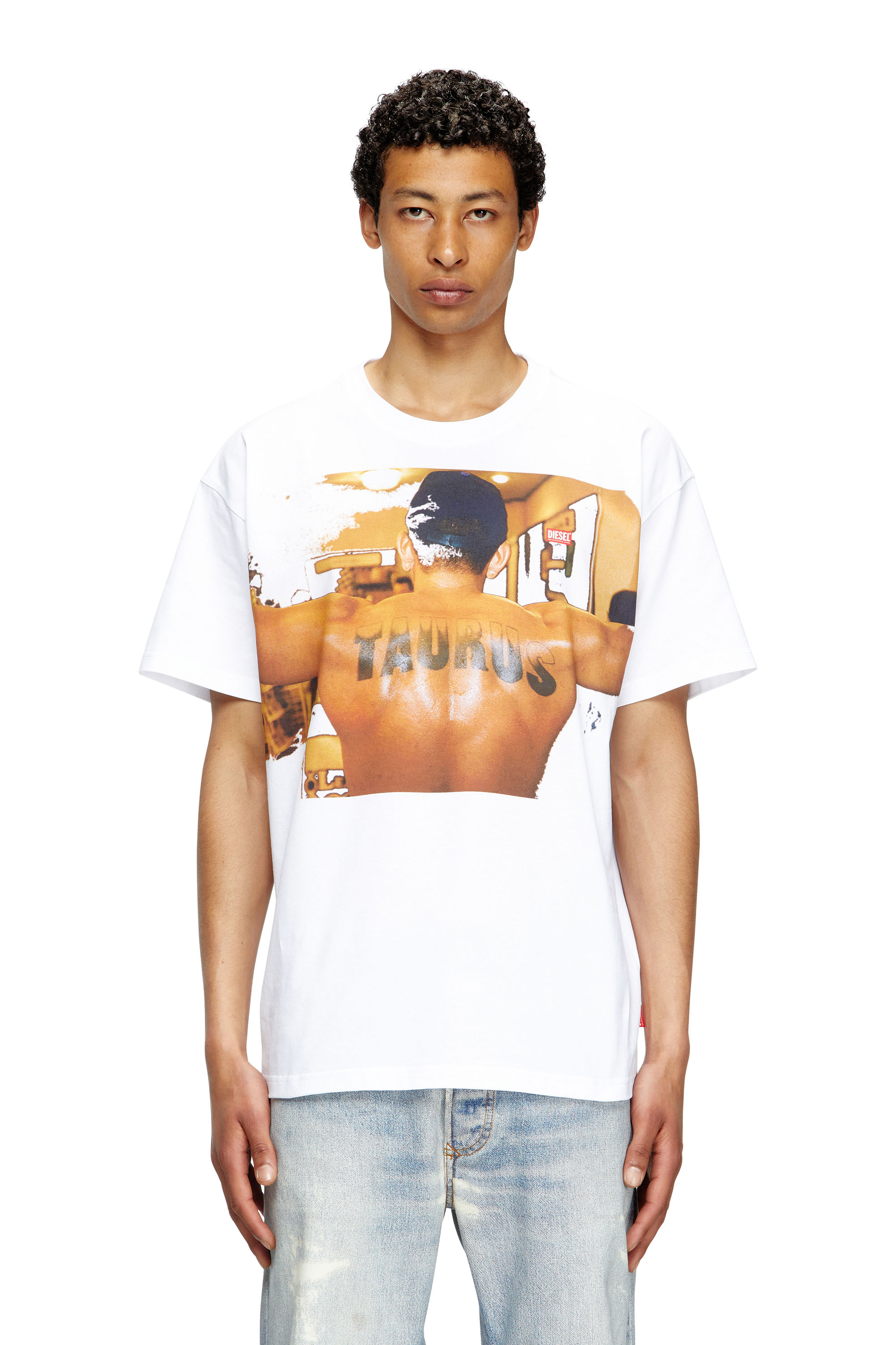 Diesel - T-shirt with graphic print - T-Shirts - Unisex - White