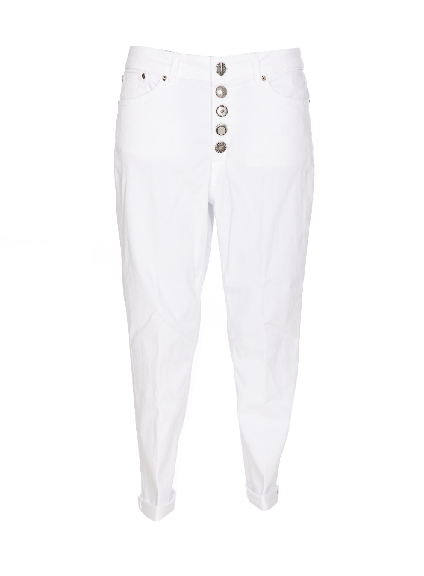 Dondup White Jeans
