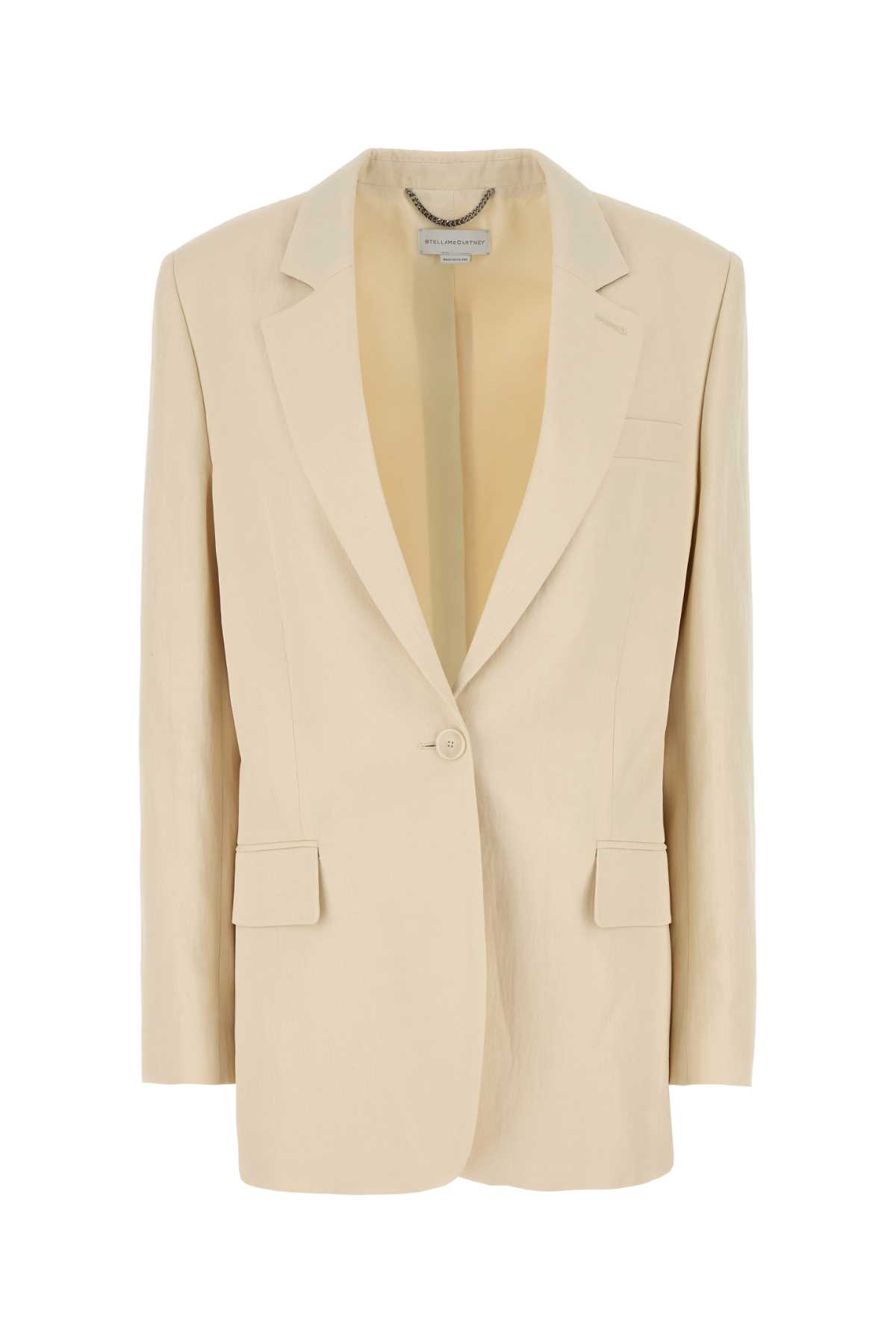 Stella McCartney Ivory Viscose Blend Blazer