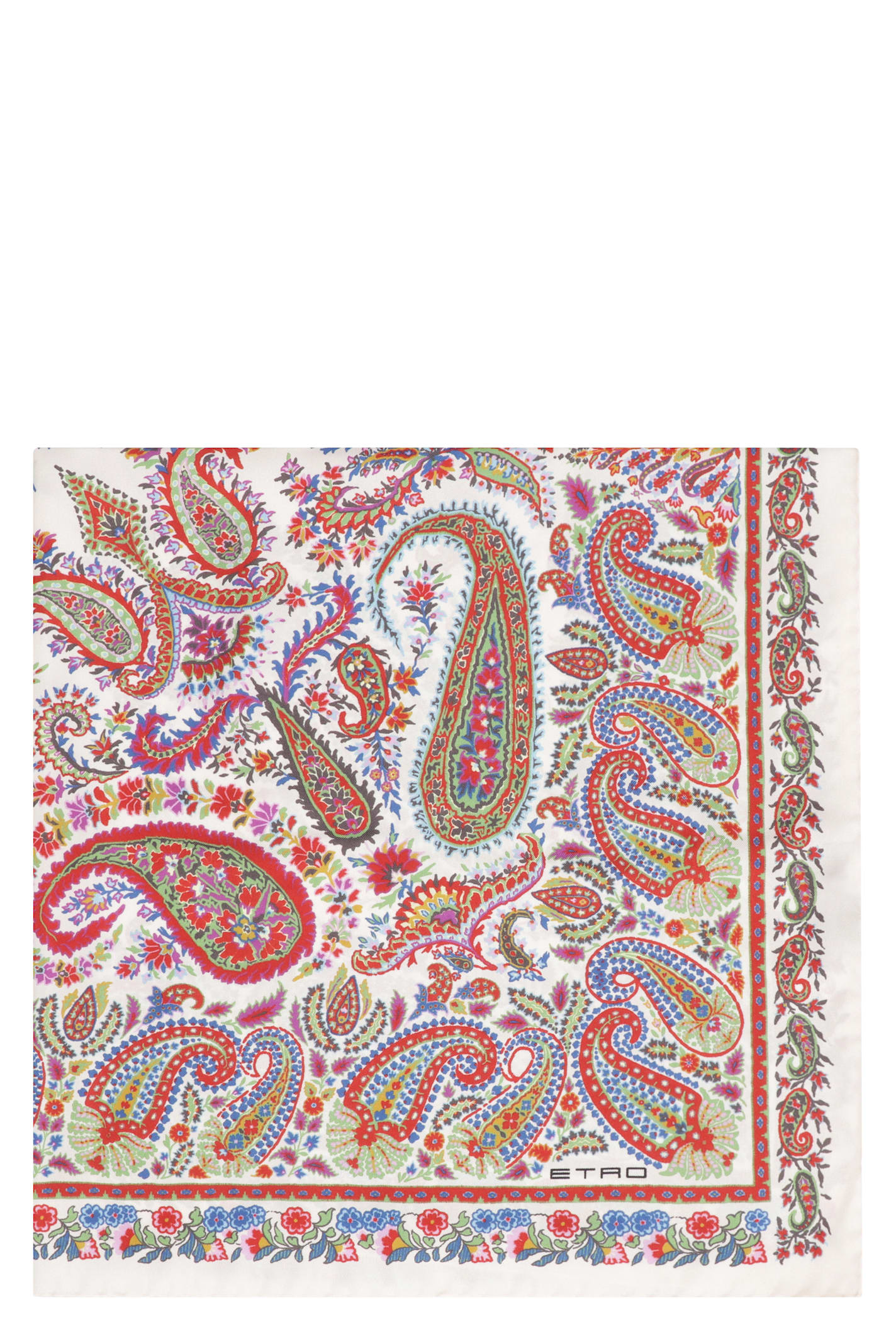 Etro Printed Silk Scarf