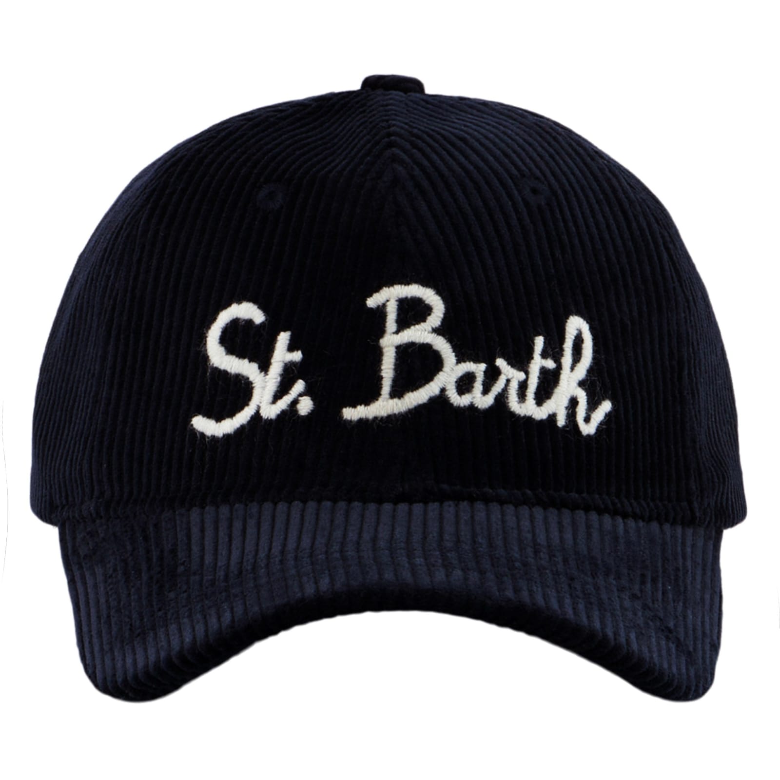MC2 Saint Barth Baseball Corduroy Cap With St. Barth Embroidery