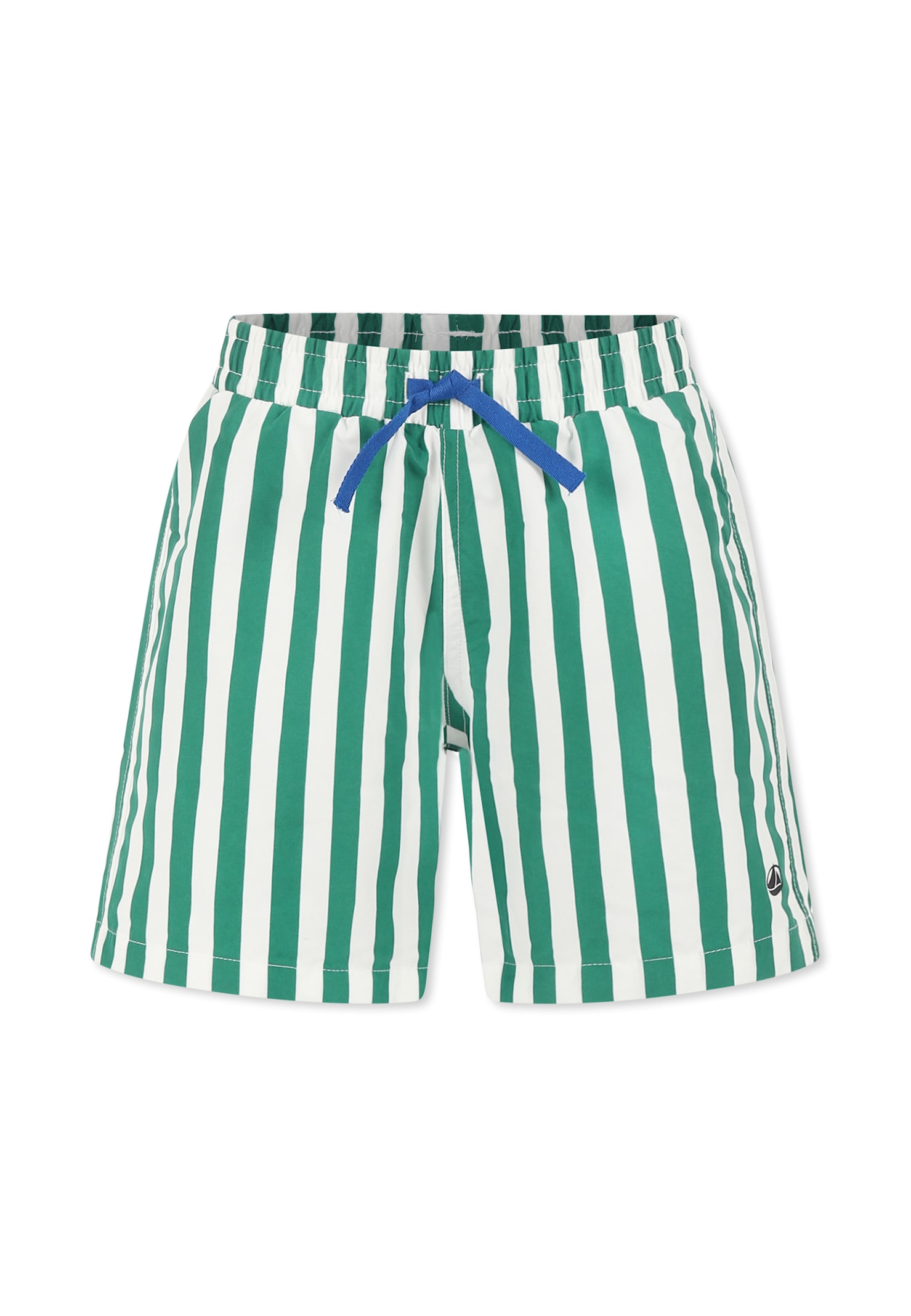 Petit Bateau Green Swim Shorts For Boy
