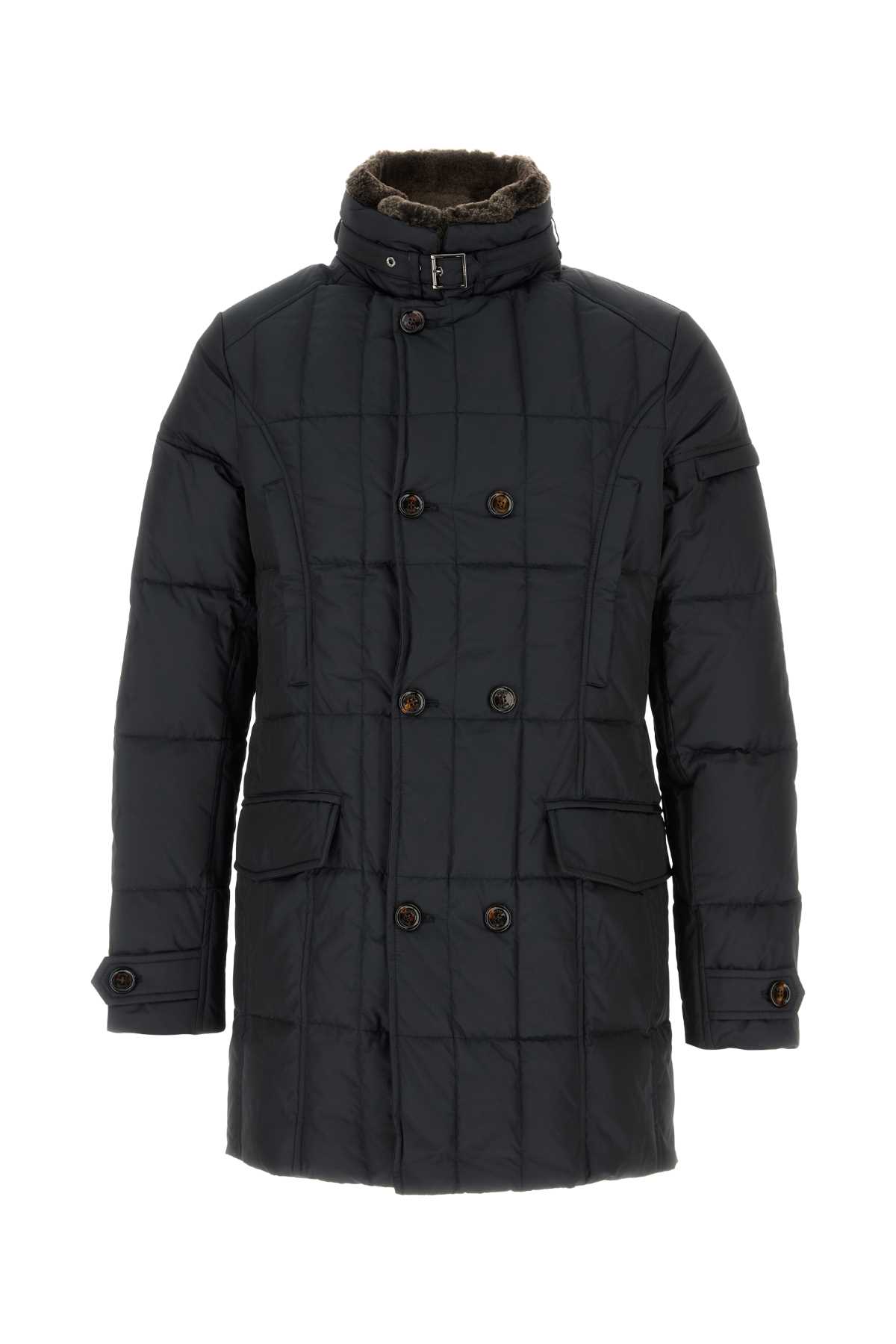 Moorer Slate Polyester Morris Down Jacket