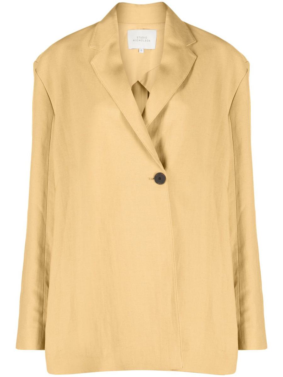 Studio Nicholson One Button Jacket Clothing