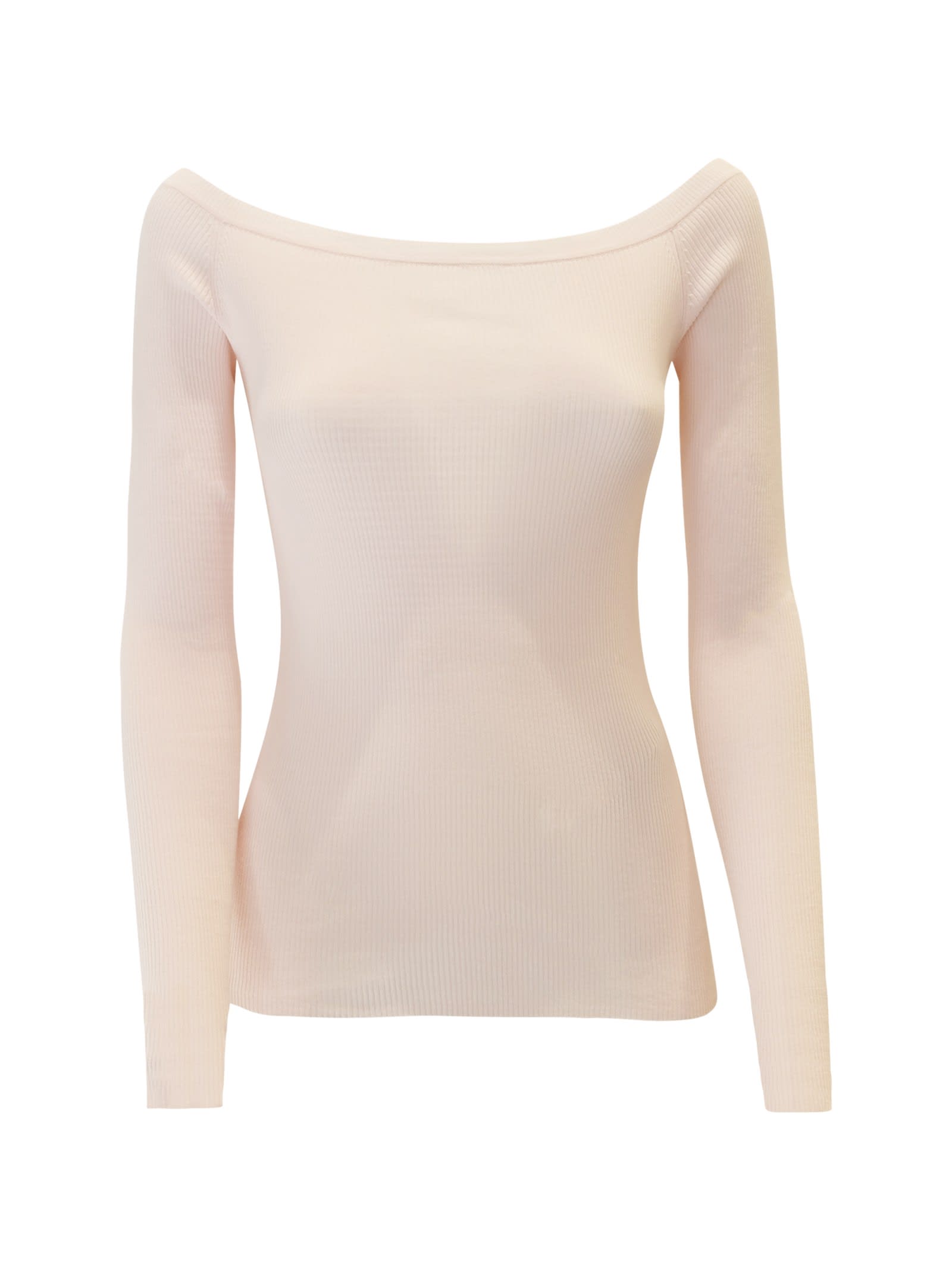 Parosh Peach Cotton Cipria24 Sweater