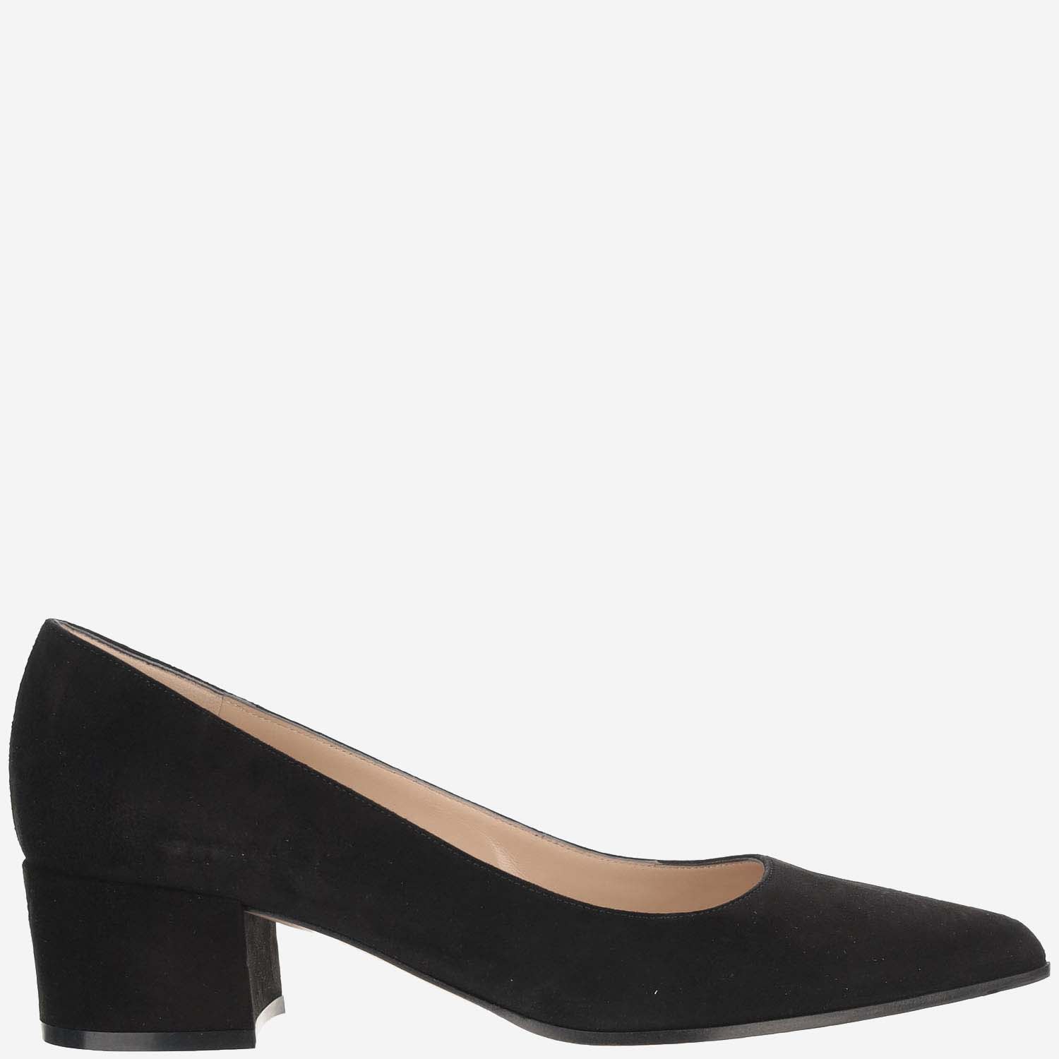Gianvito Rossi Black Suede Pumps