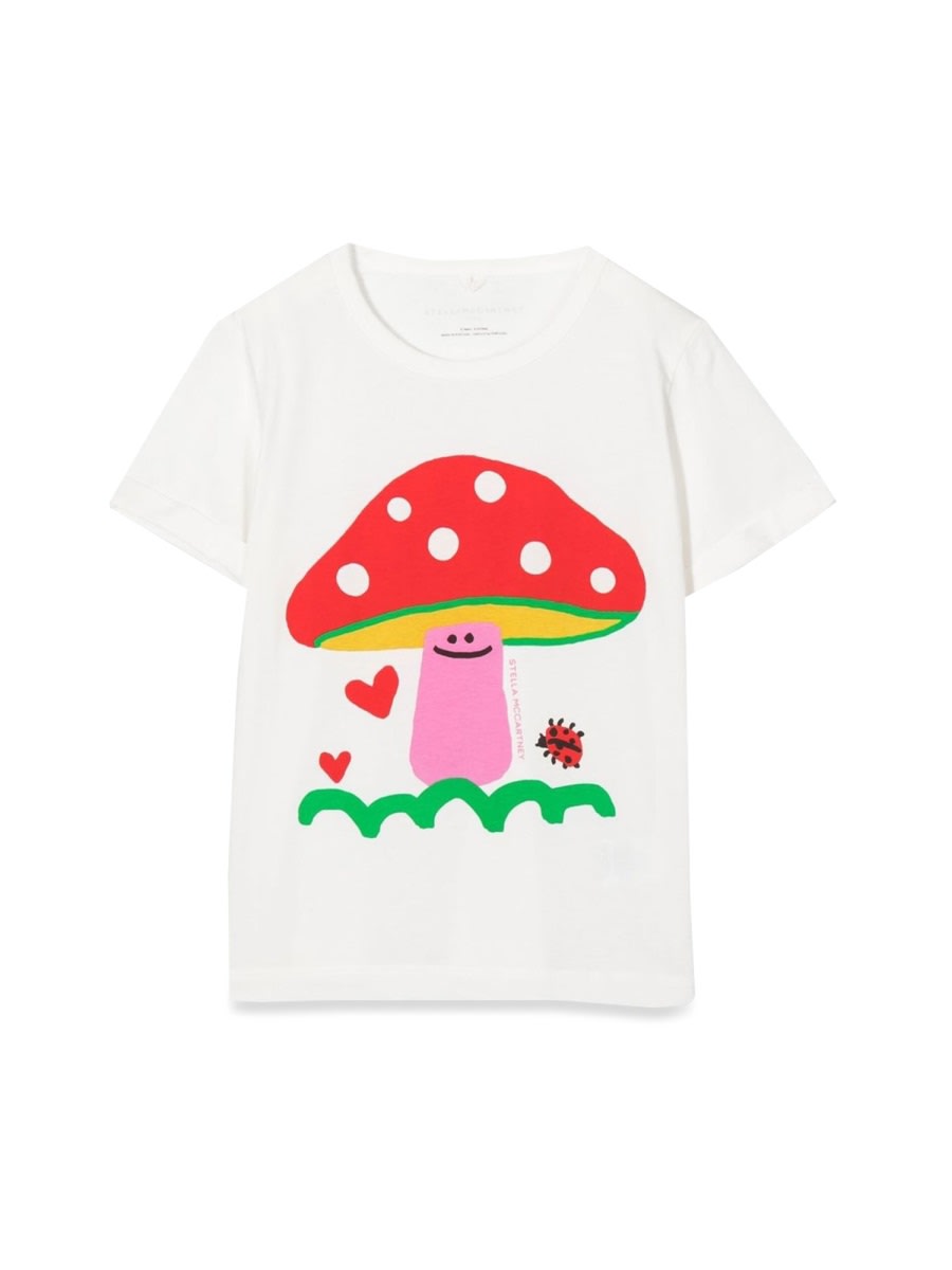 Stella McCartney Kids Mushroom M/c T-shirt