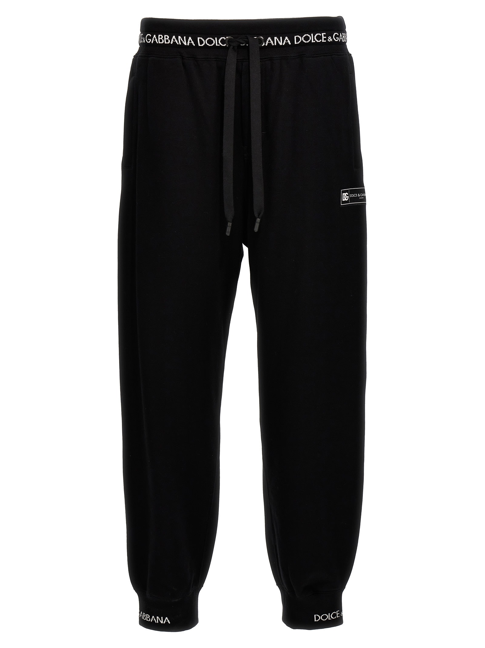 Dolce & Gabbana Logo Trim Sweatpants