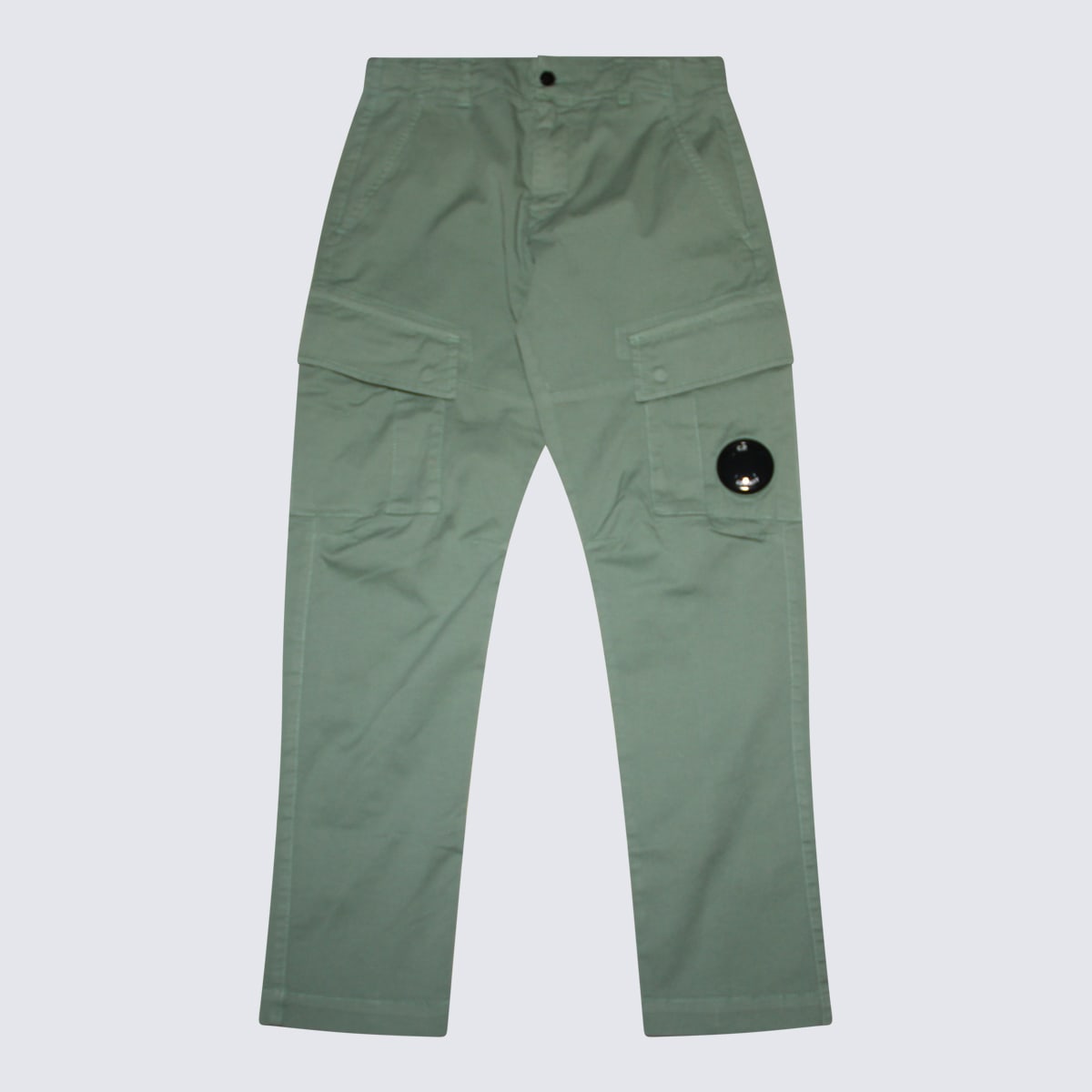 C. P. Company Green Cotton Pants