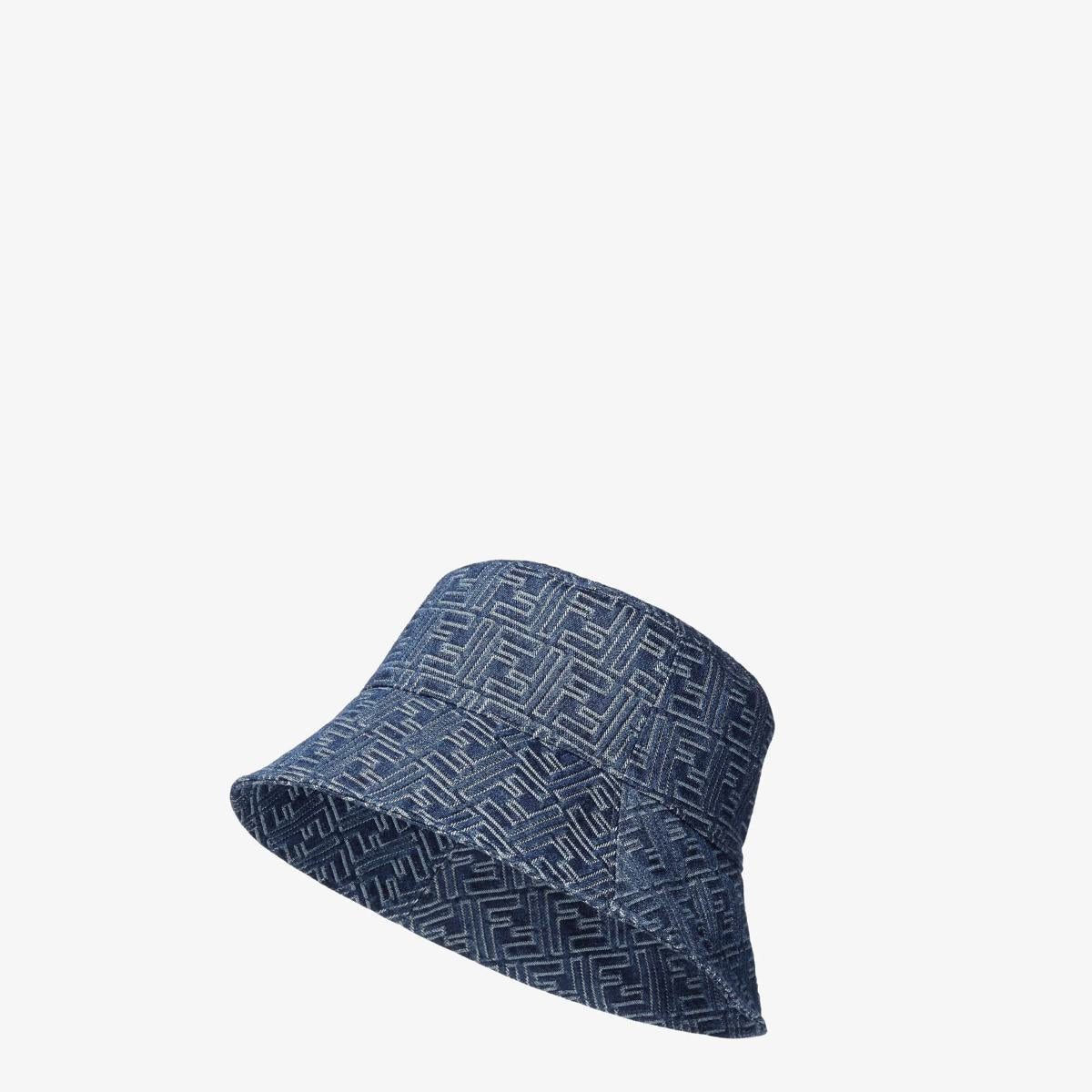 Fendi Denim Bucket Cap Ff