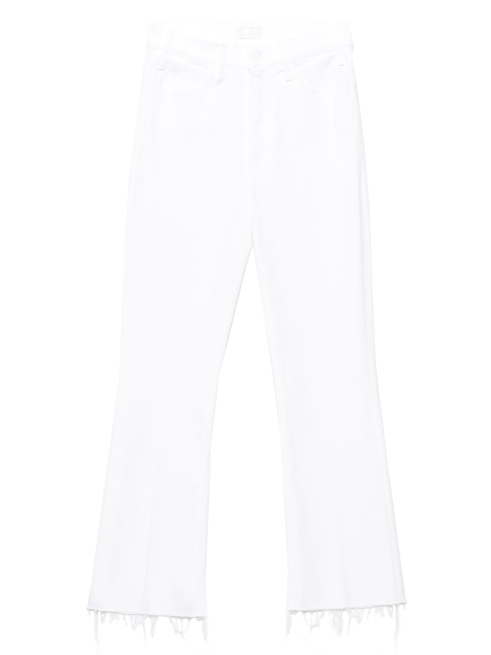 Mother the Hustler Ankle Fray Jeans