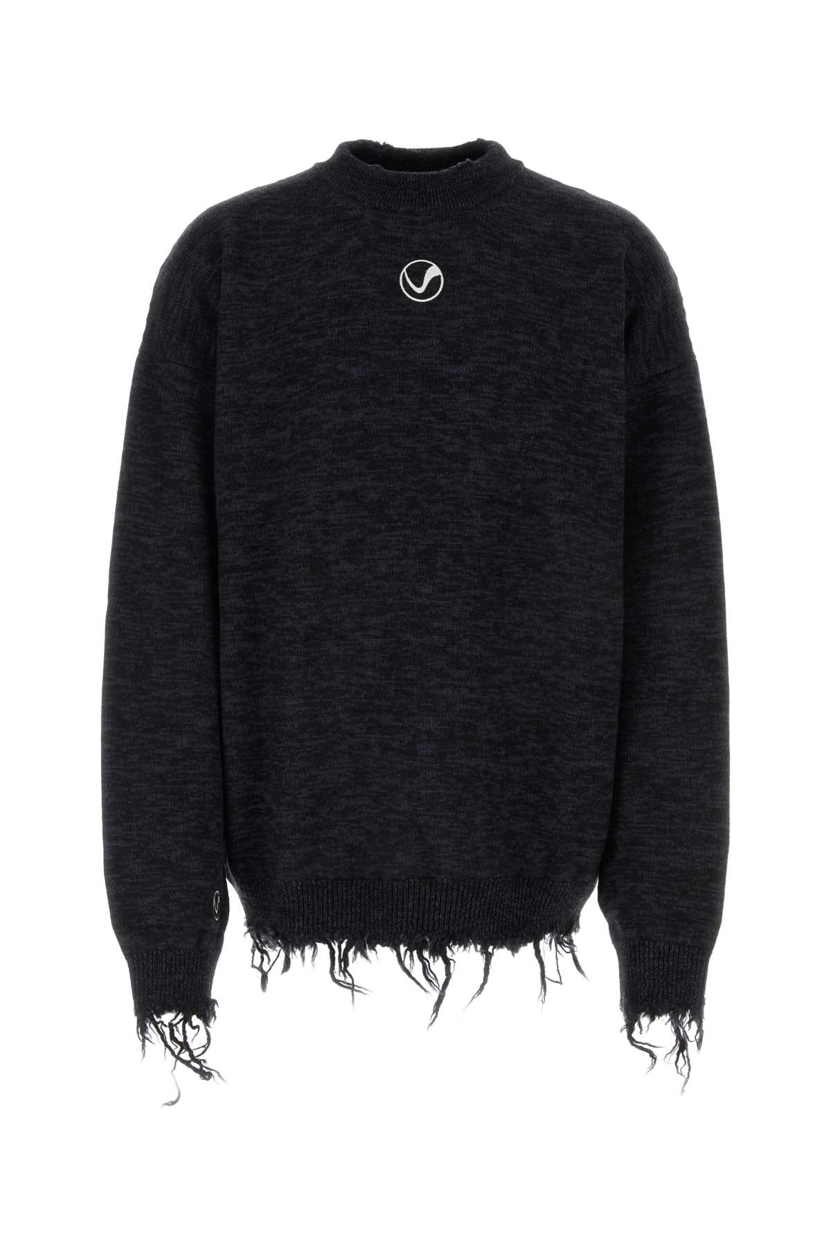 VETEMENTS Two-tone Wool Oversize Sweater