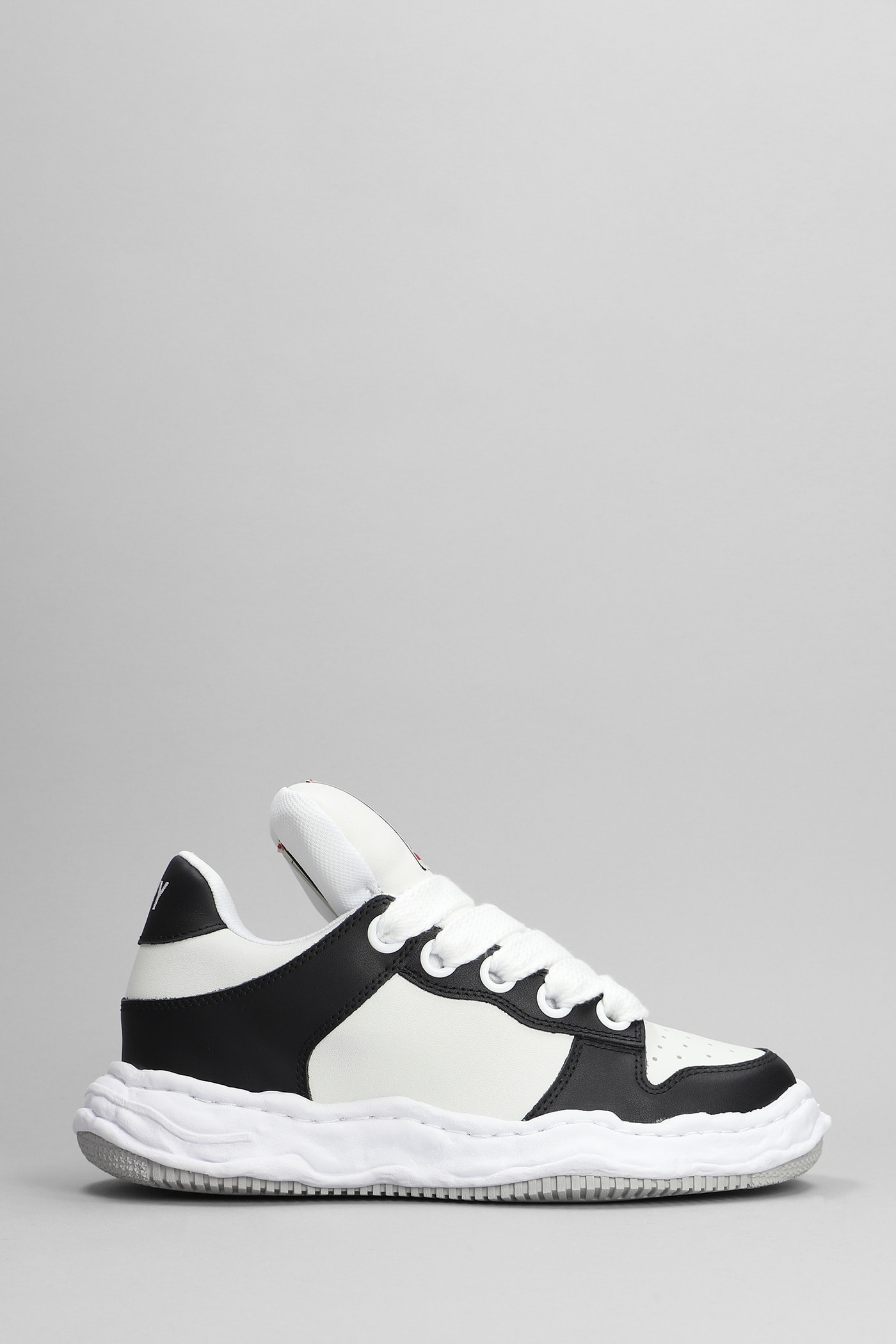 Mihara Yasuhiro Wayne Sneakers In White Leather